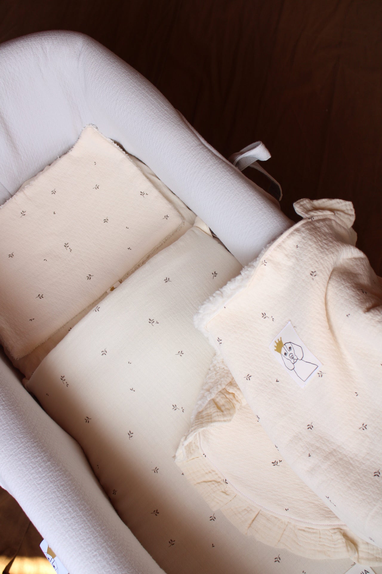 Carrycot Mattress Pad Sack Mía Muslin