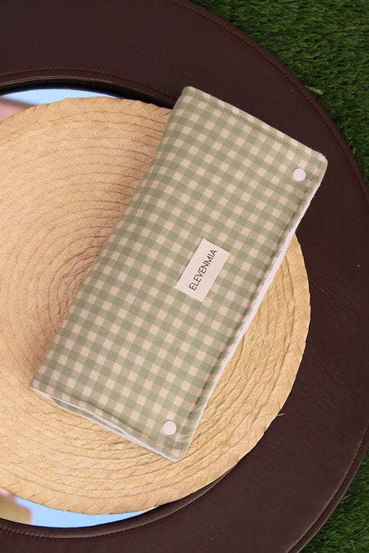 Matelas à langer portable Vichy Mint