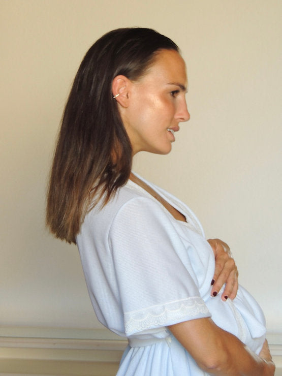 Camisón Tirante Canalé Blue