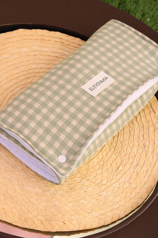 Matelas à langer portable Vichy Mint