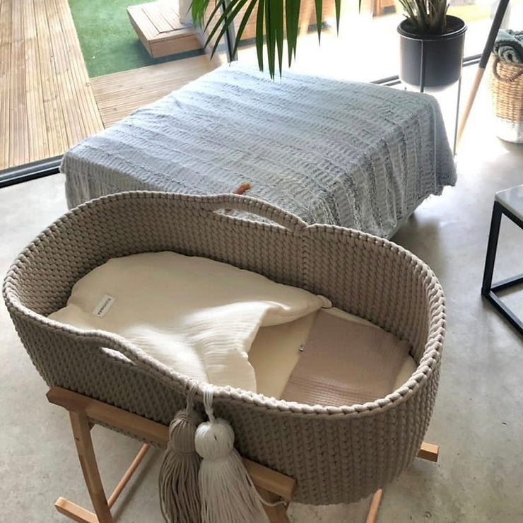 Saco Bajera Moises / Cuco Gasa Cruda