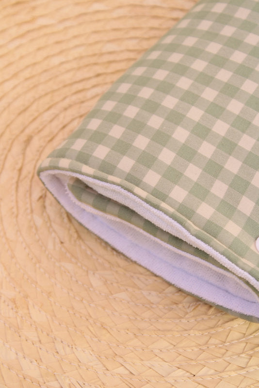 Matelas à langer portable Vichy Mint
