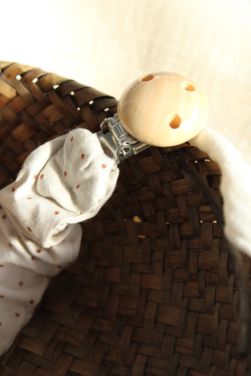 Chupetero Fruncido Mini Dots