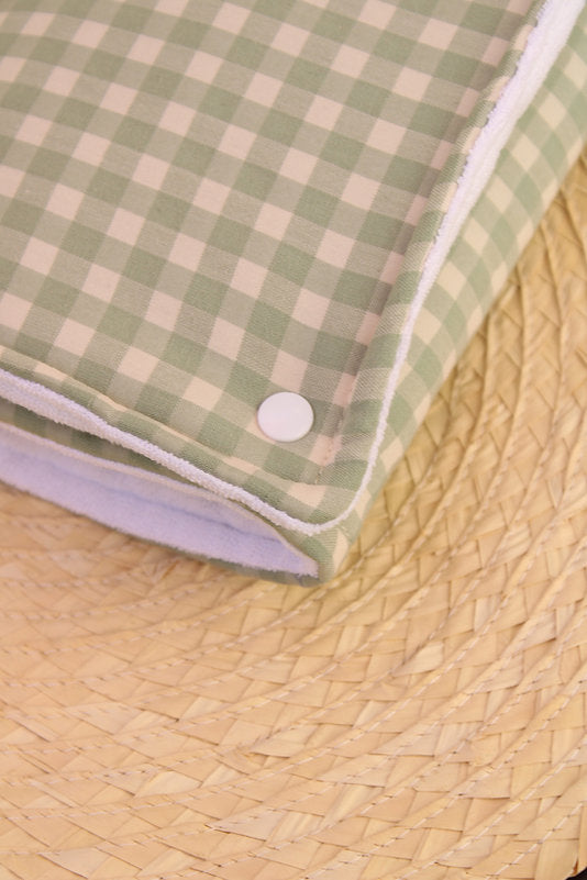 Matelas à langer portable Vichy Mint
