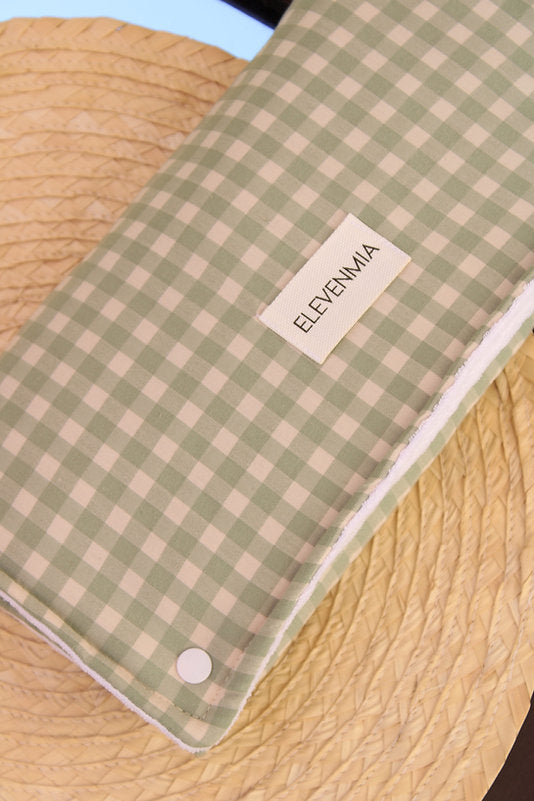 Matelas à langer portable Vichy Mint