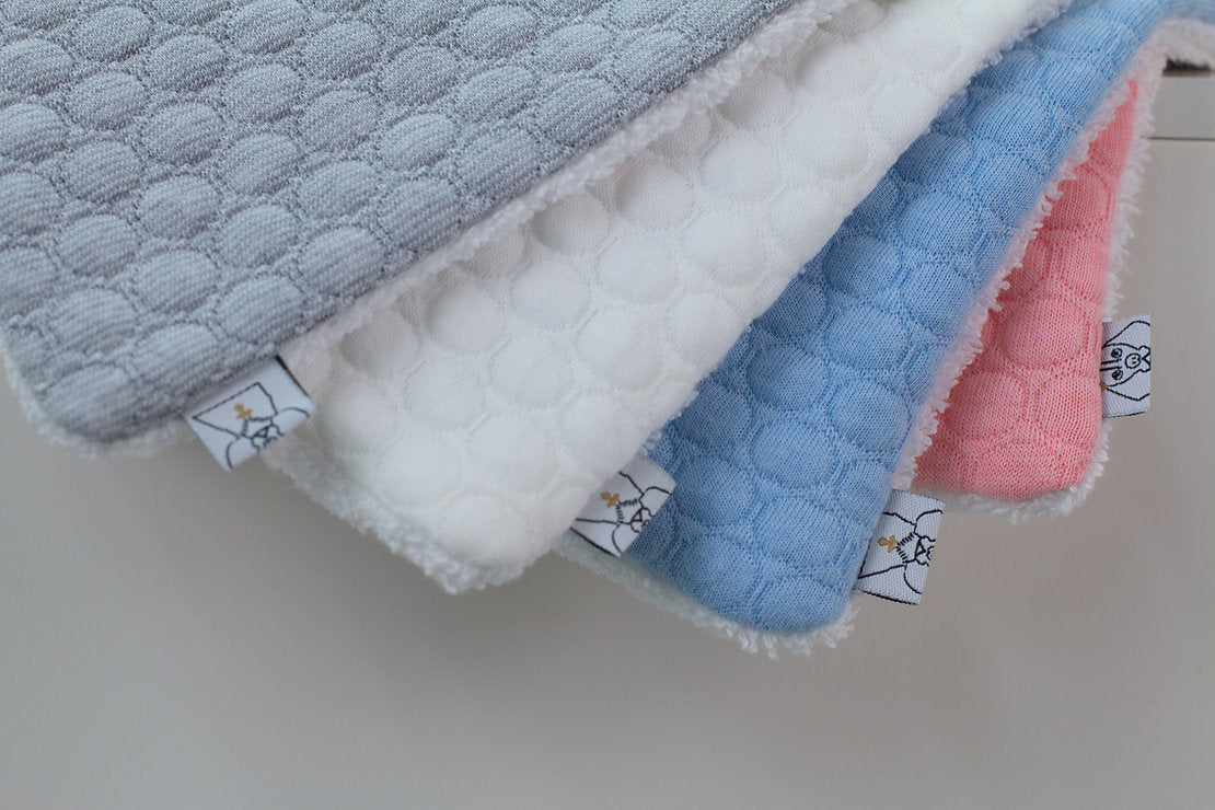 Protector Toalla Burbuja Azul