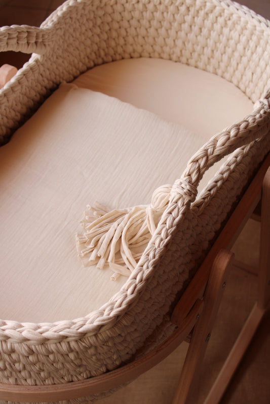 Saco Bajera Moises / Cuco Gasa Cruda