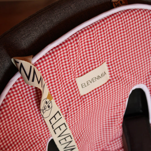 Colchoneta Vichy Rojo