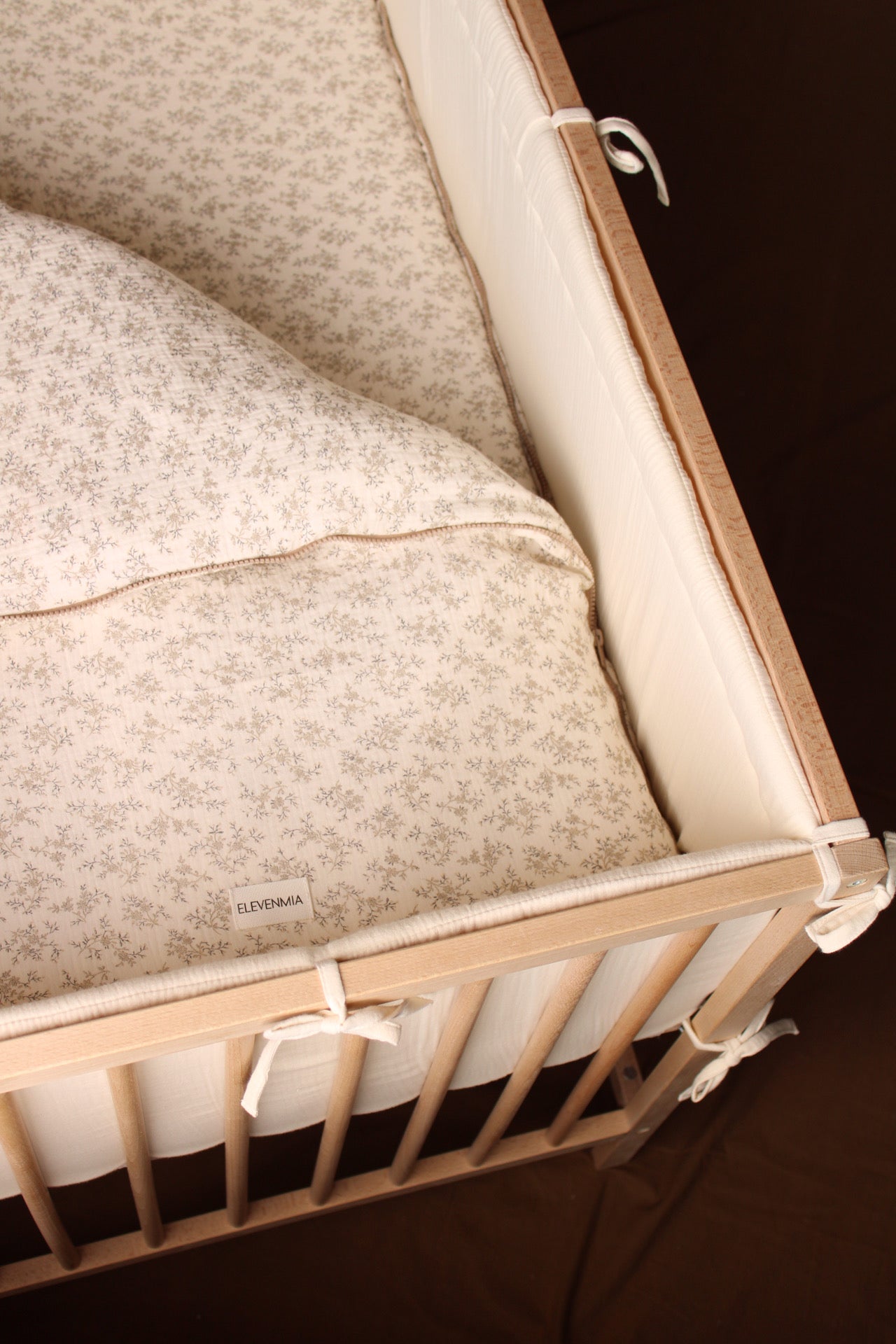 Sac à fond de berceau 60 x 120 gaze Mia1