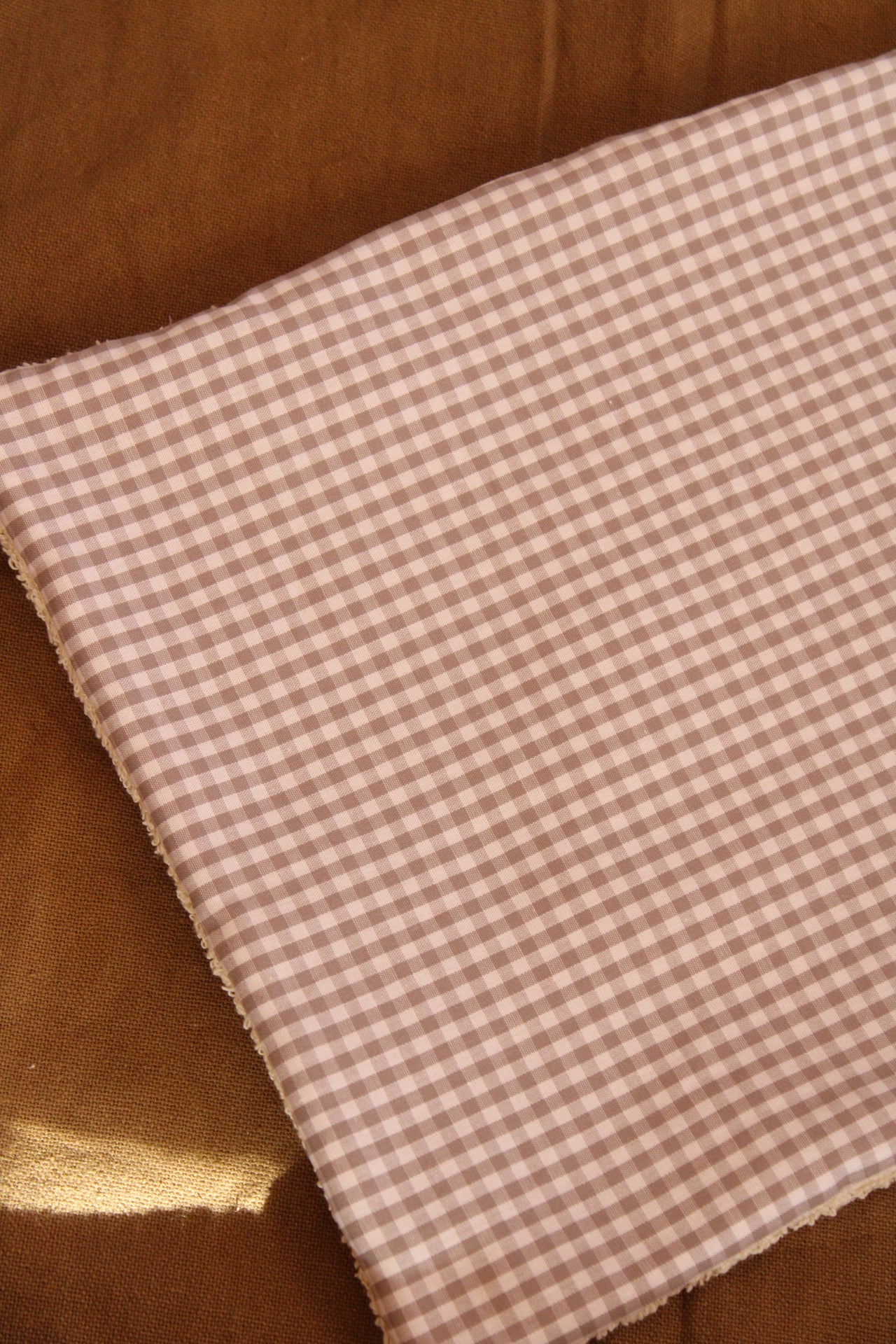 Protector de Toalla Vichy Gris