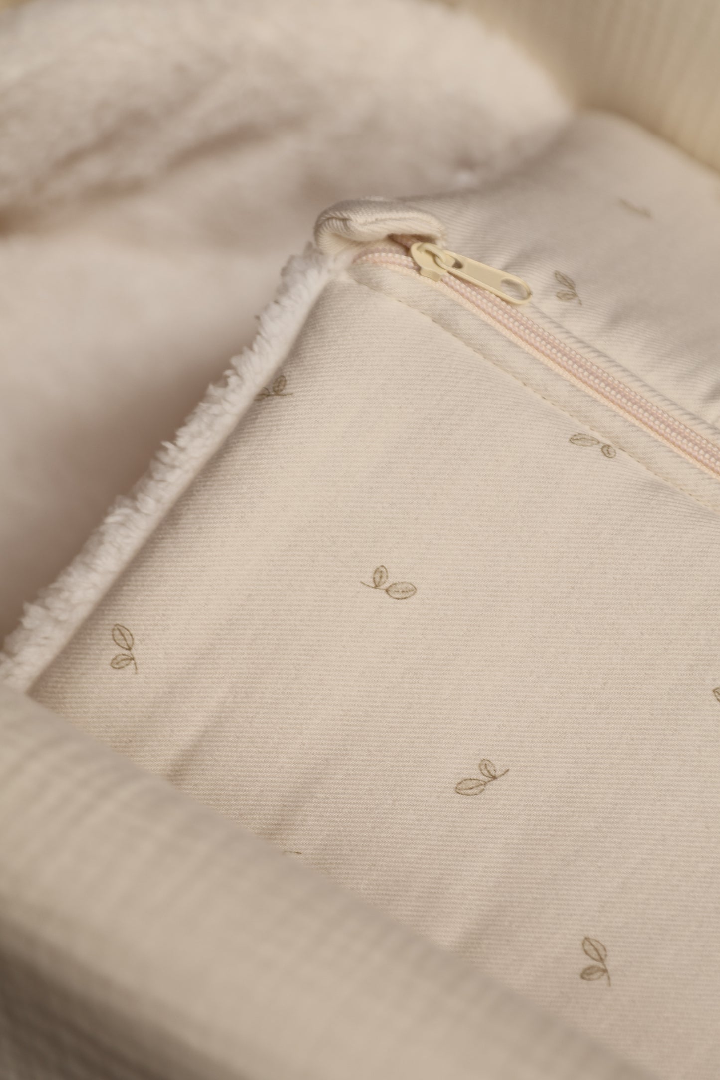 Saco Capazo Cello Oliva + Borreguito