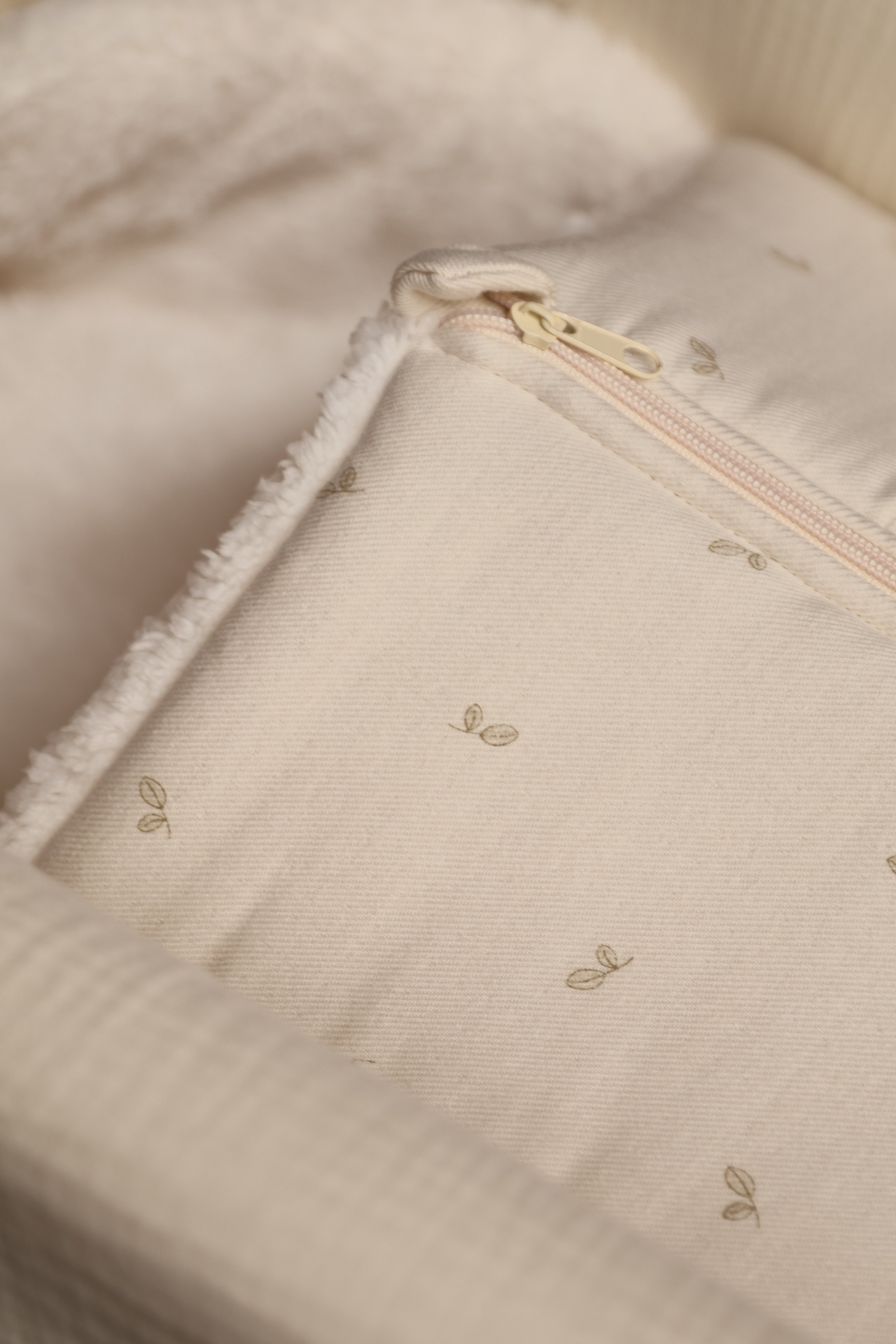 Saco Capazo Cello Oliva + Borreguito