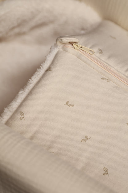 Saco Capazo Cello Oliva + Borreguito