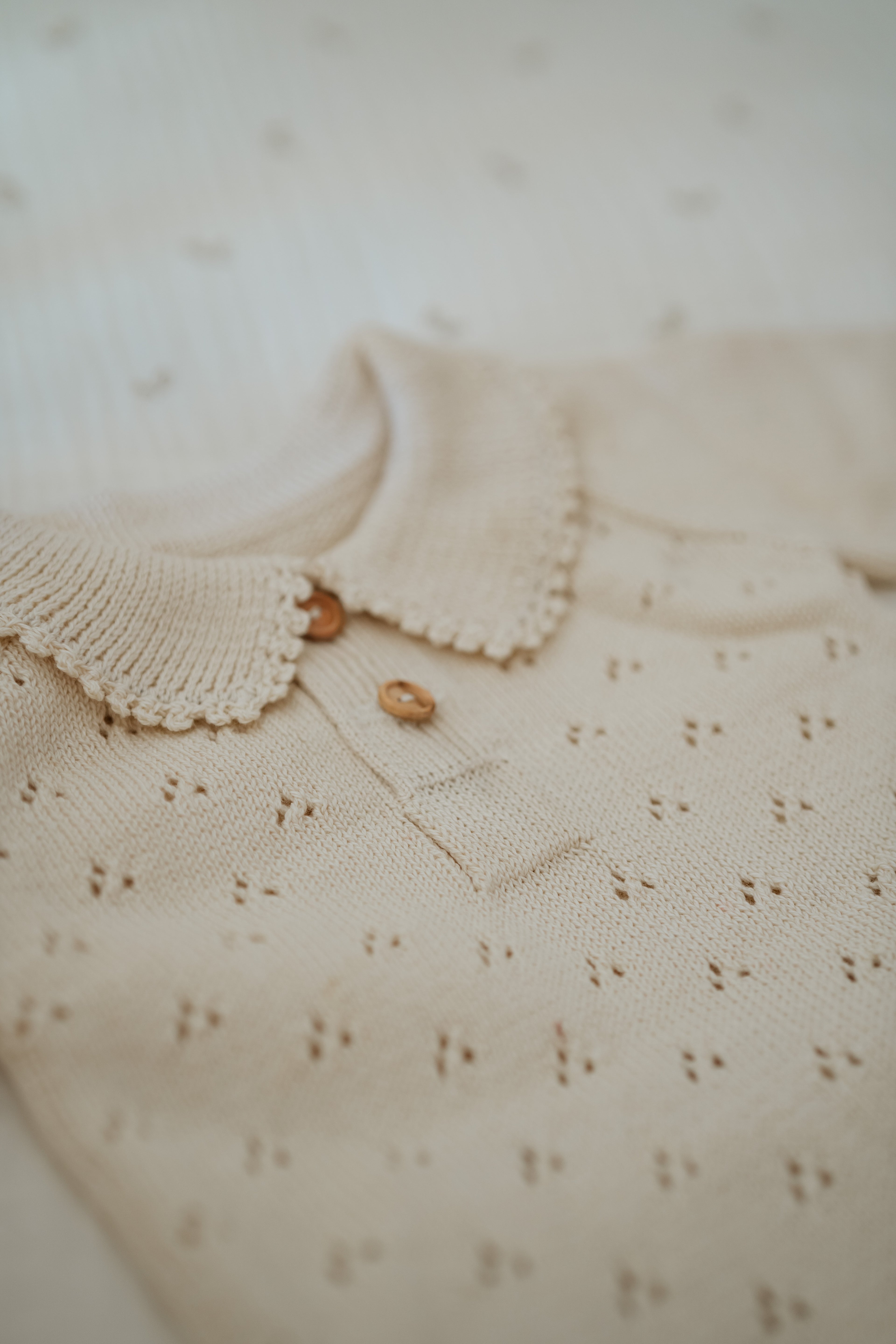 Conjunto dos piezas Punto Tricot Beige