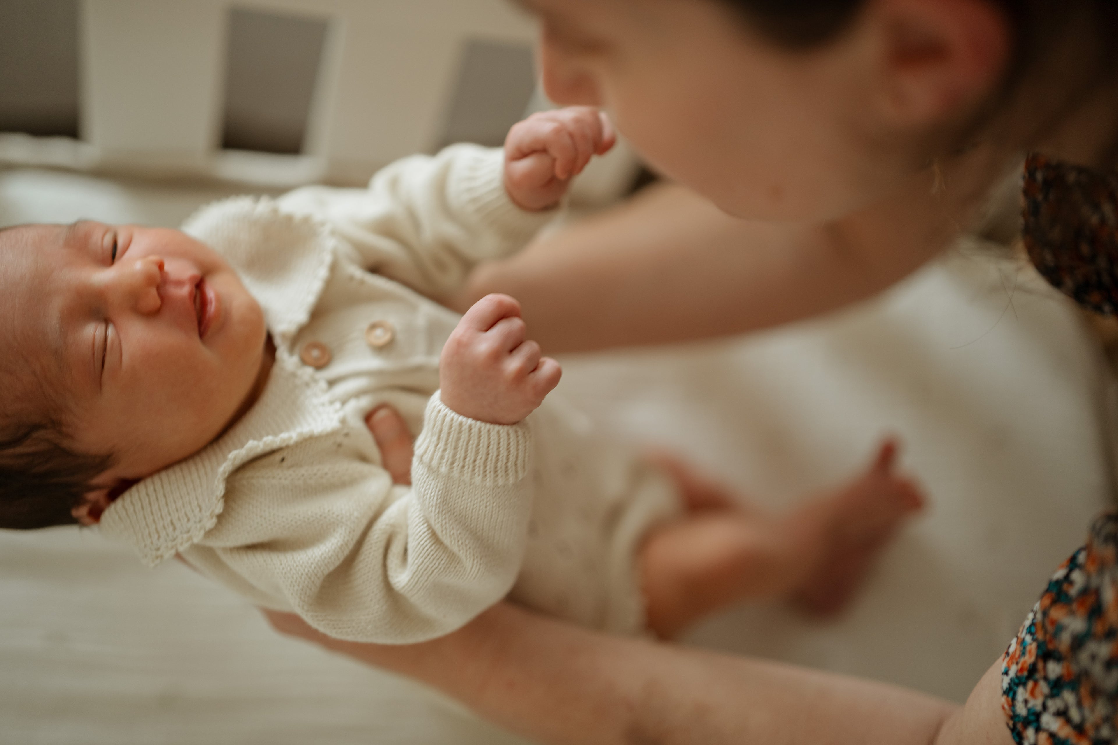 Conjunto dos piezas Punto Tricot Beige