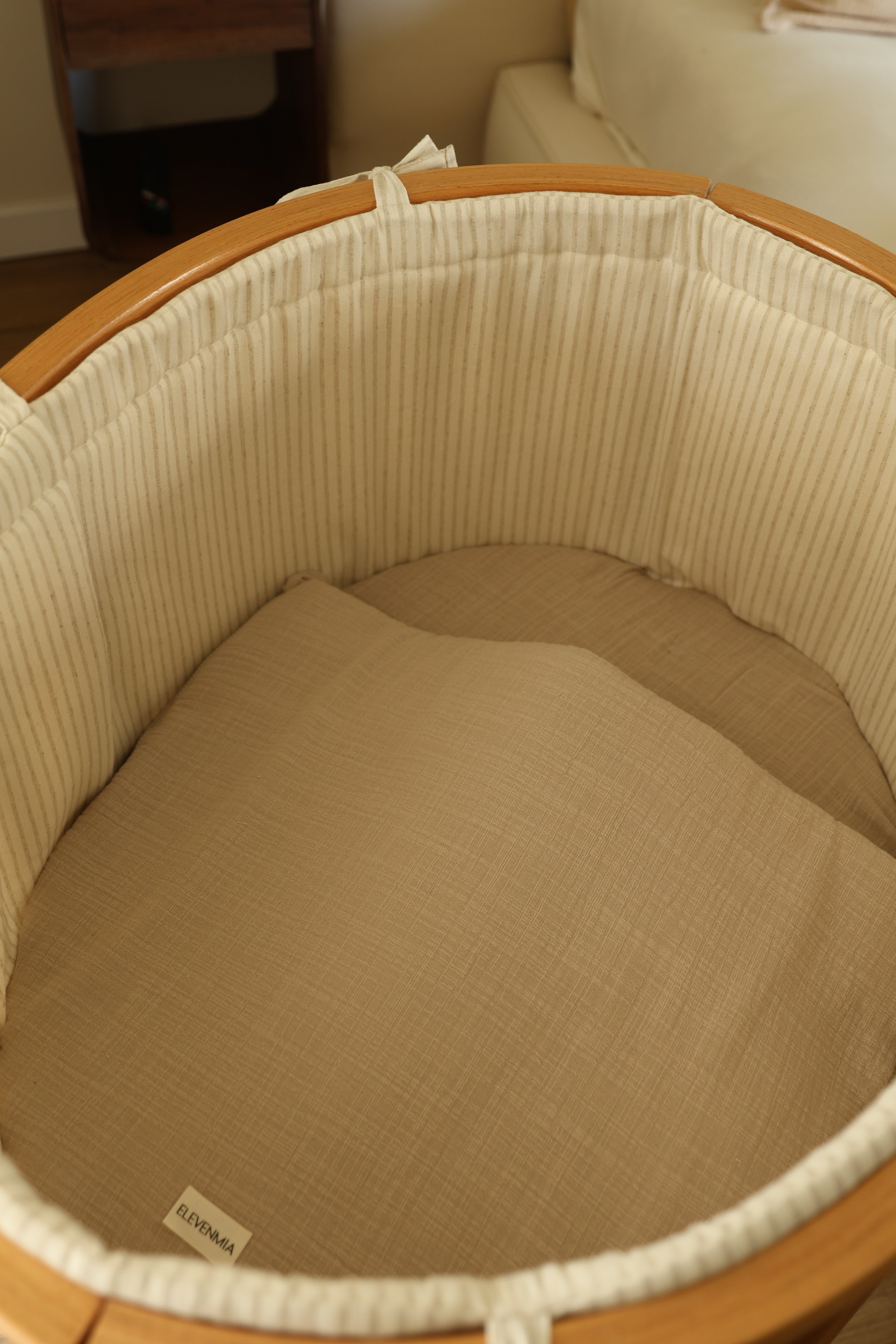 Saco Bajera de MINI CUNA Stokke Gasa Rústica Arena