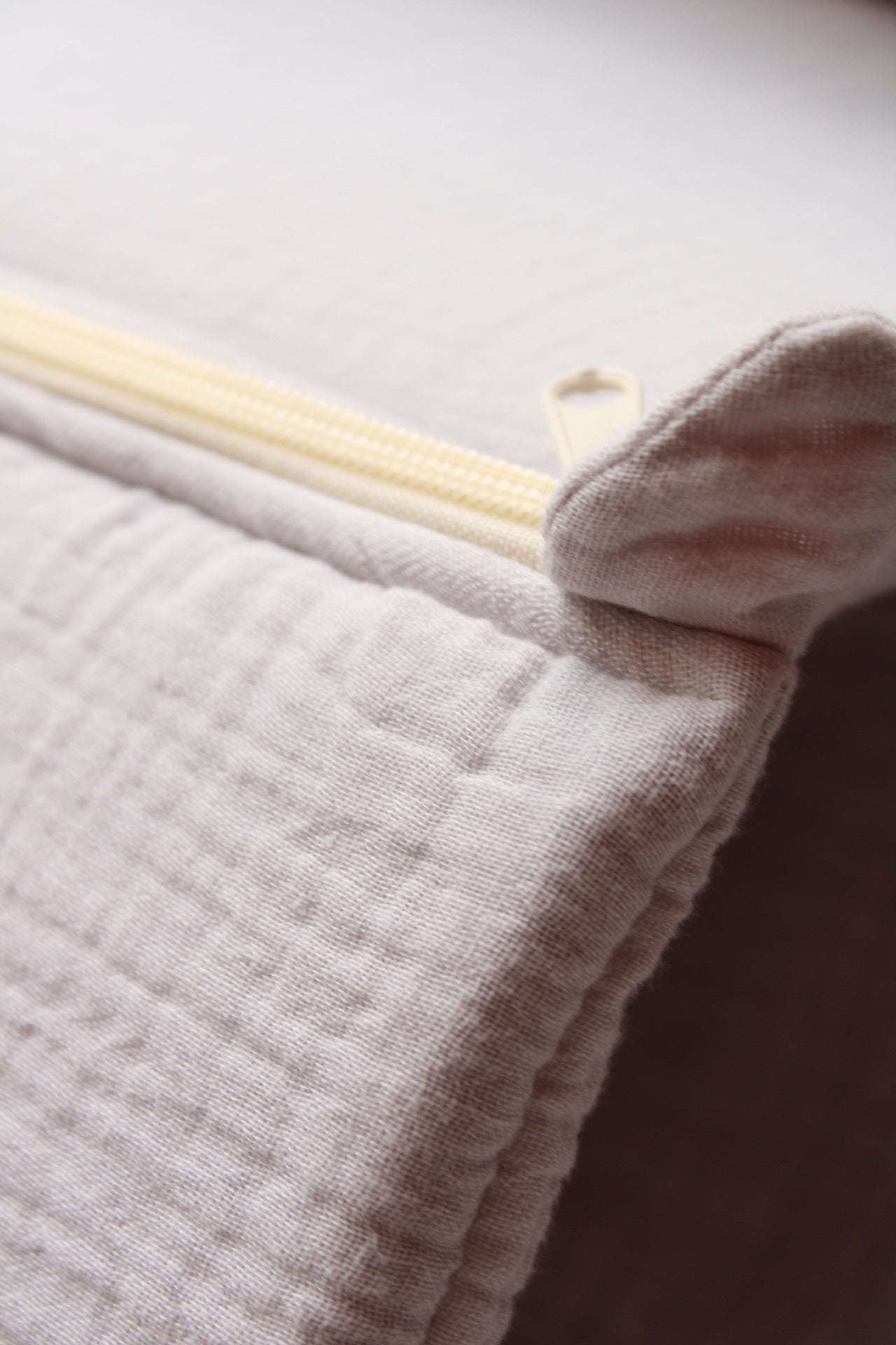 Carrycot Bag Grey Muslin