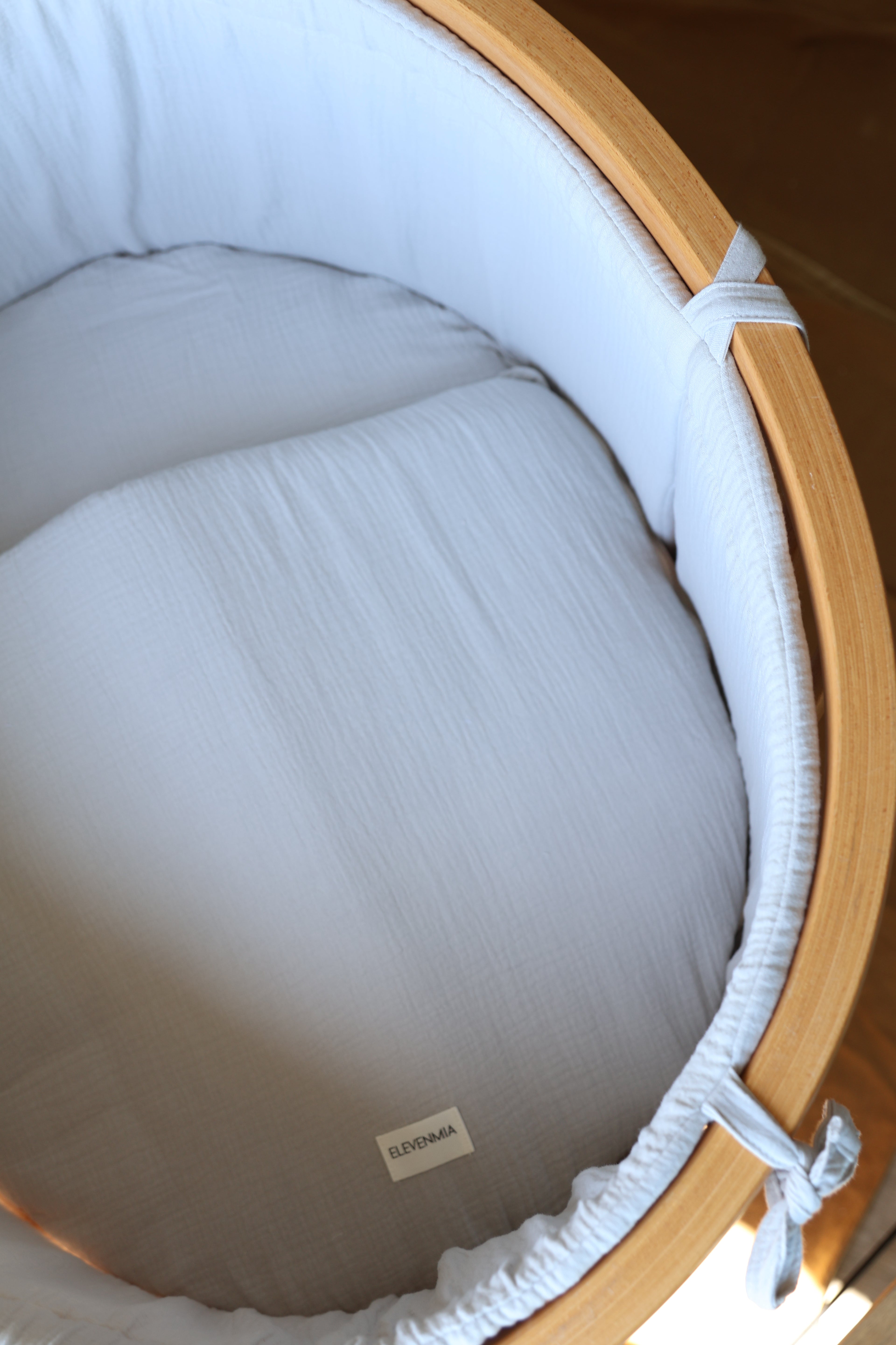 Saco Bajera de MINI CUNA Stokke Gasa Gris