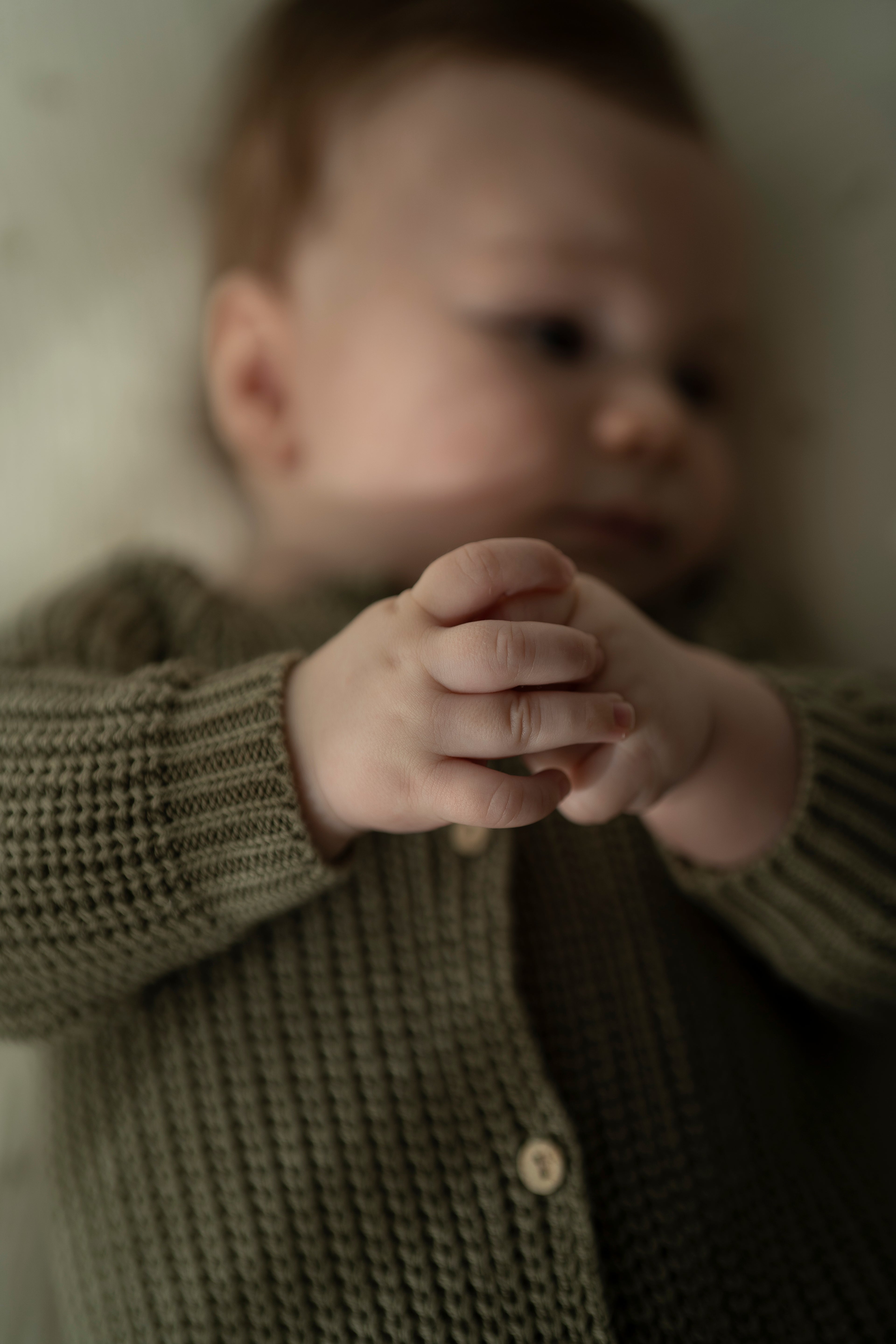 Ensemble en tricot blanc
