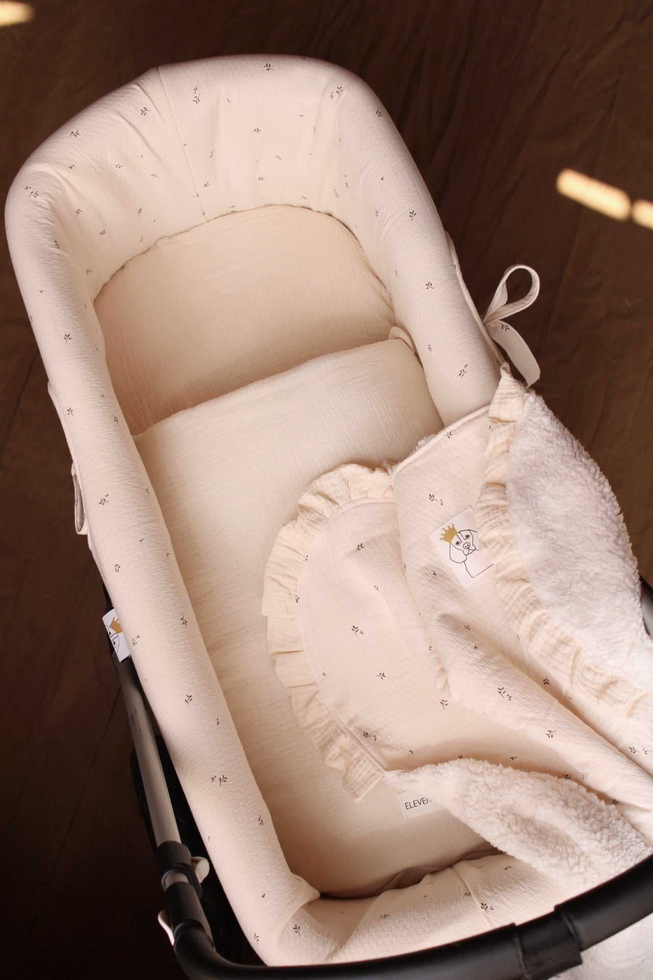 Manta Nature Estampado + Borreguito