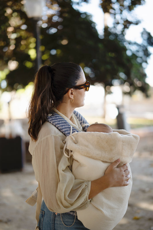 Arrullo Porteo Twin + Pelo Beige