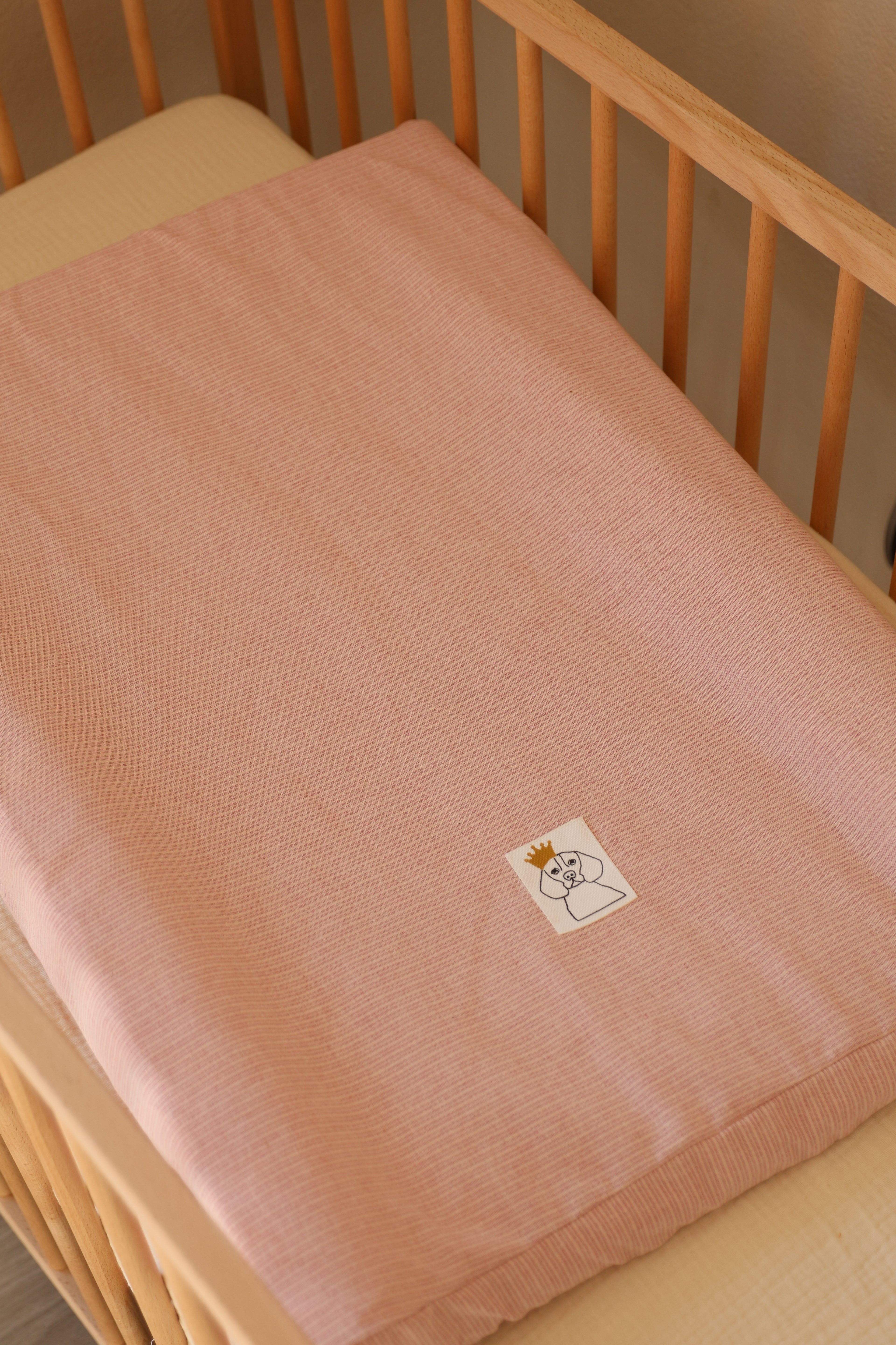 Funda Cambiador Mini Stripe Rosa