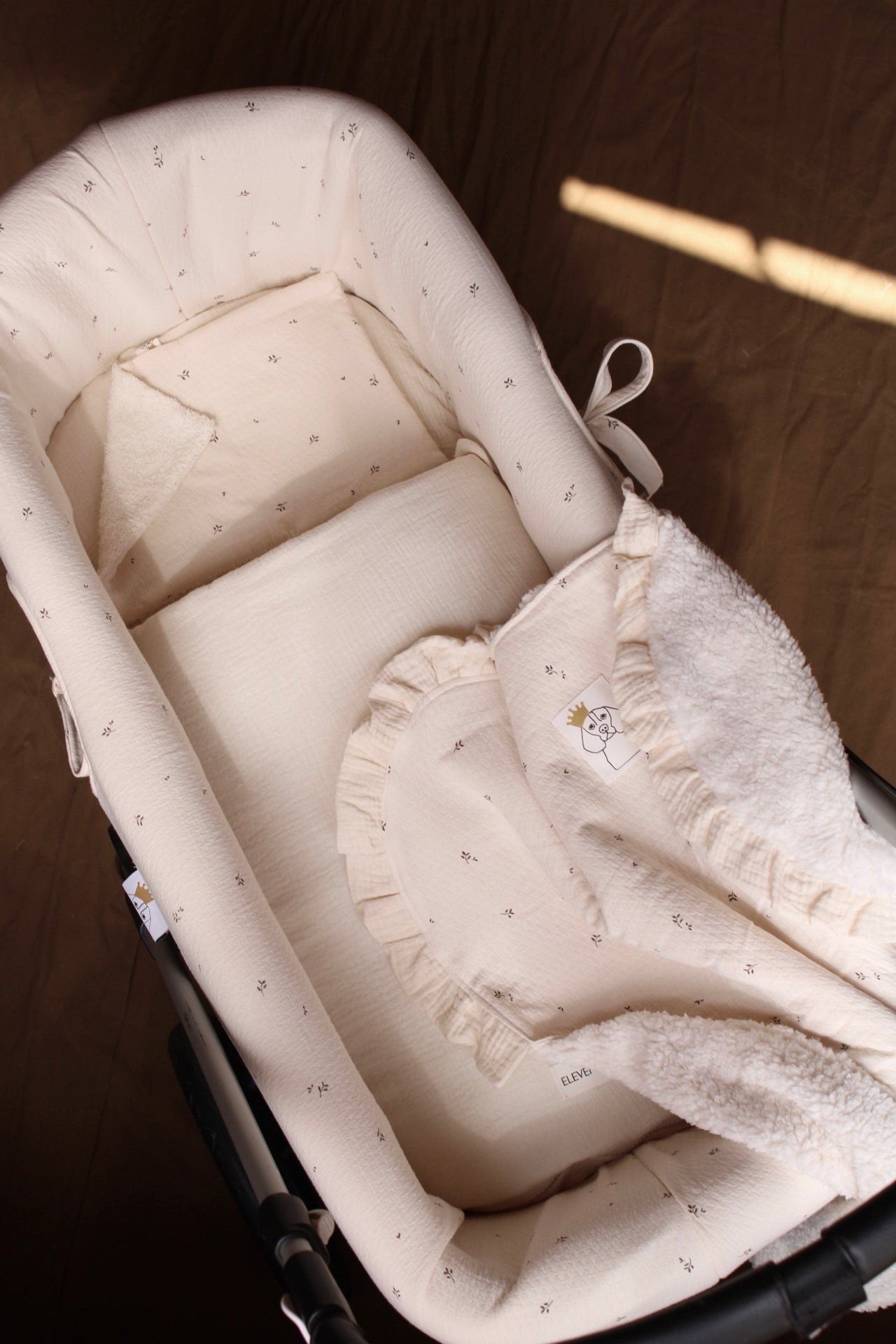 Manta Nature Estampado + Borreguito