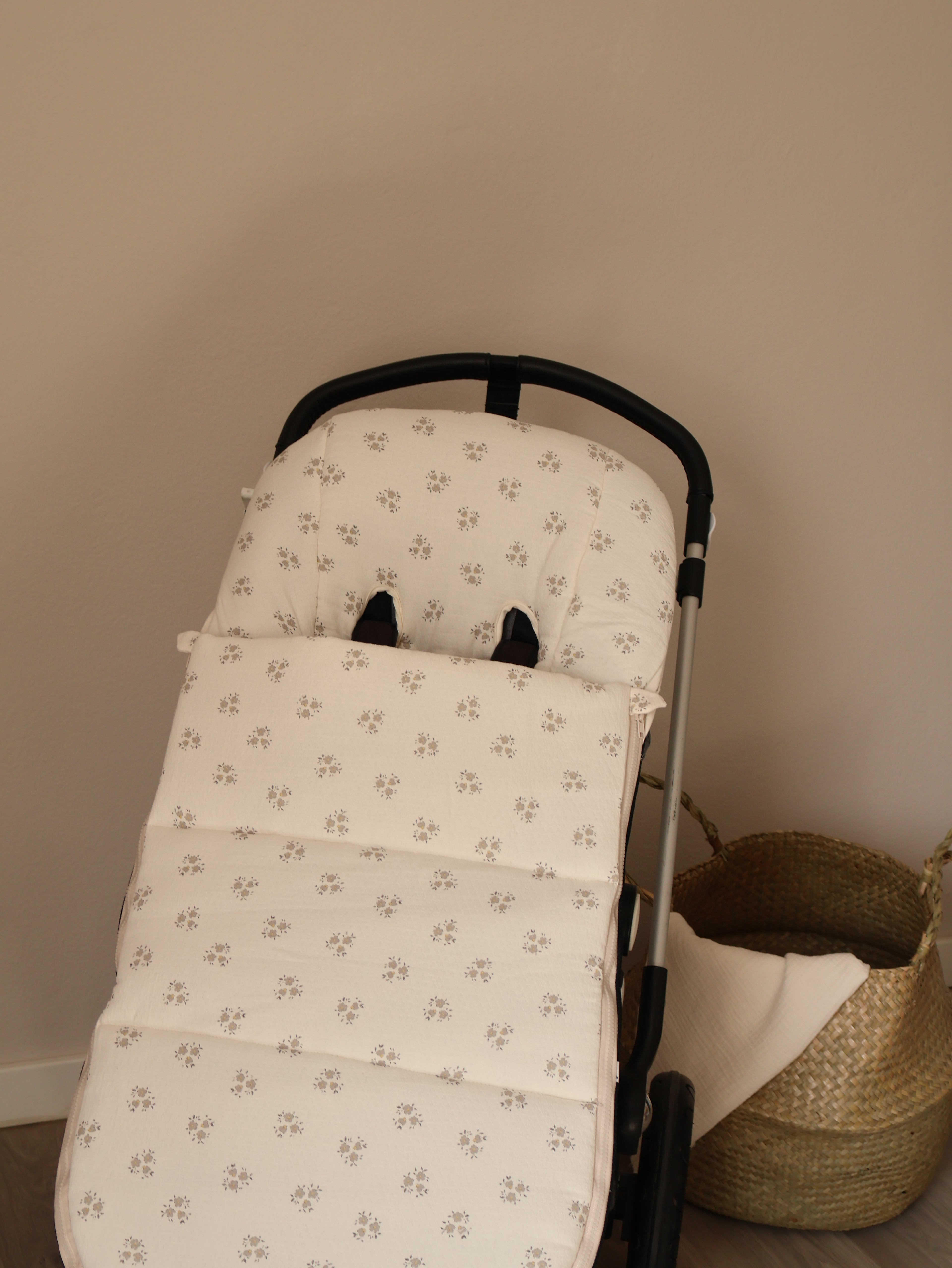 Sac de siège de poussette Inti Grey