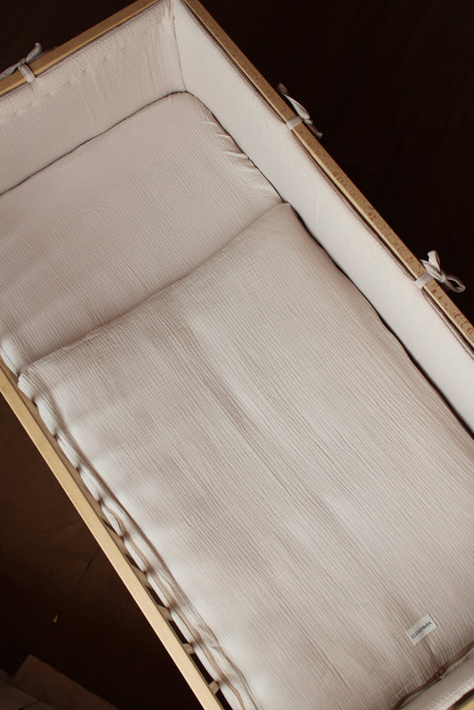 Saco Bajera de Cuna 70 x 140 Gasa Sand