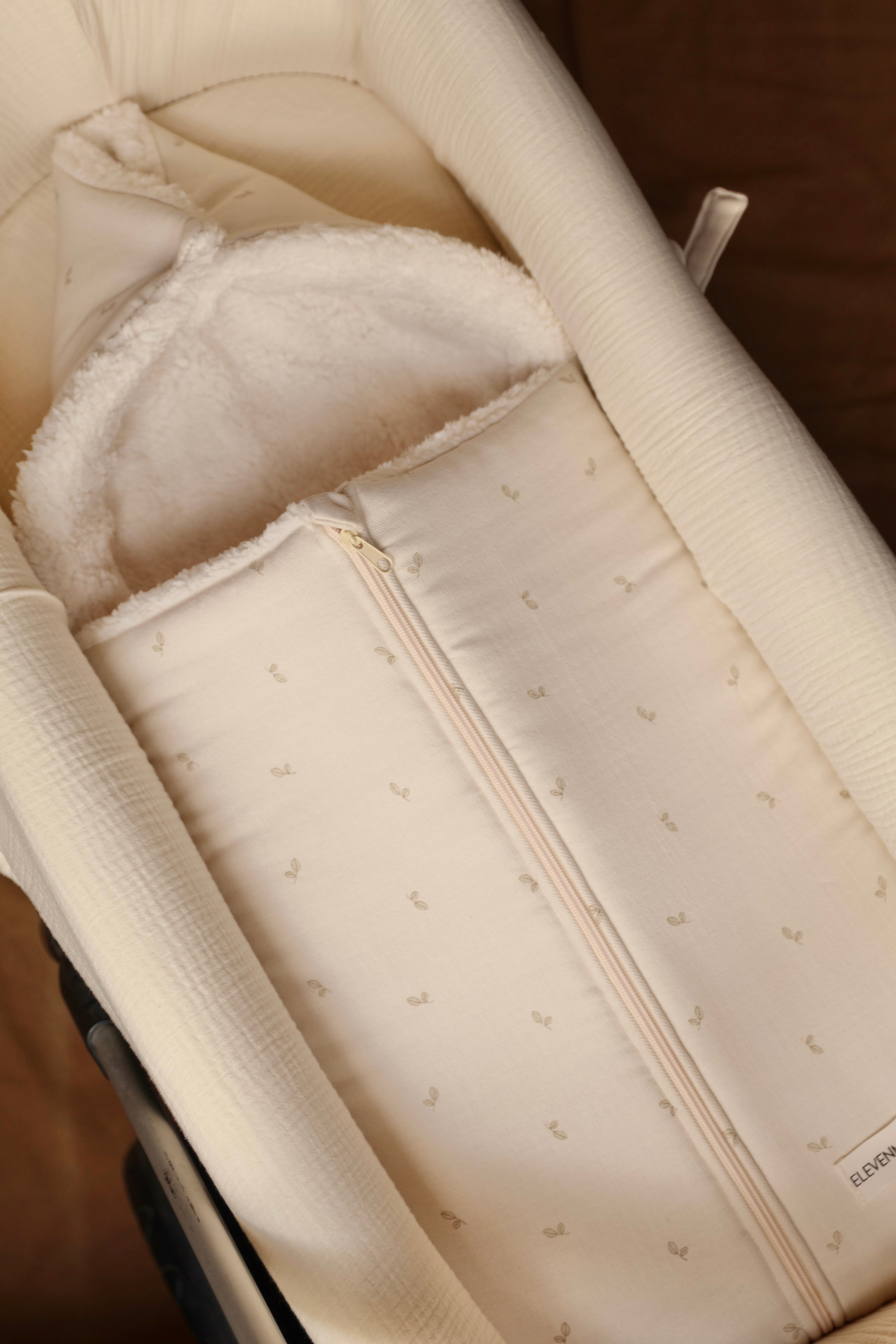 Saco Capazo Cello Oliva + Borreguito