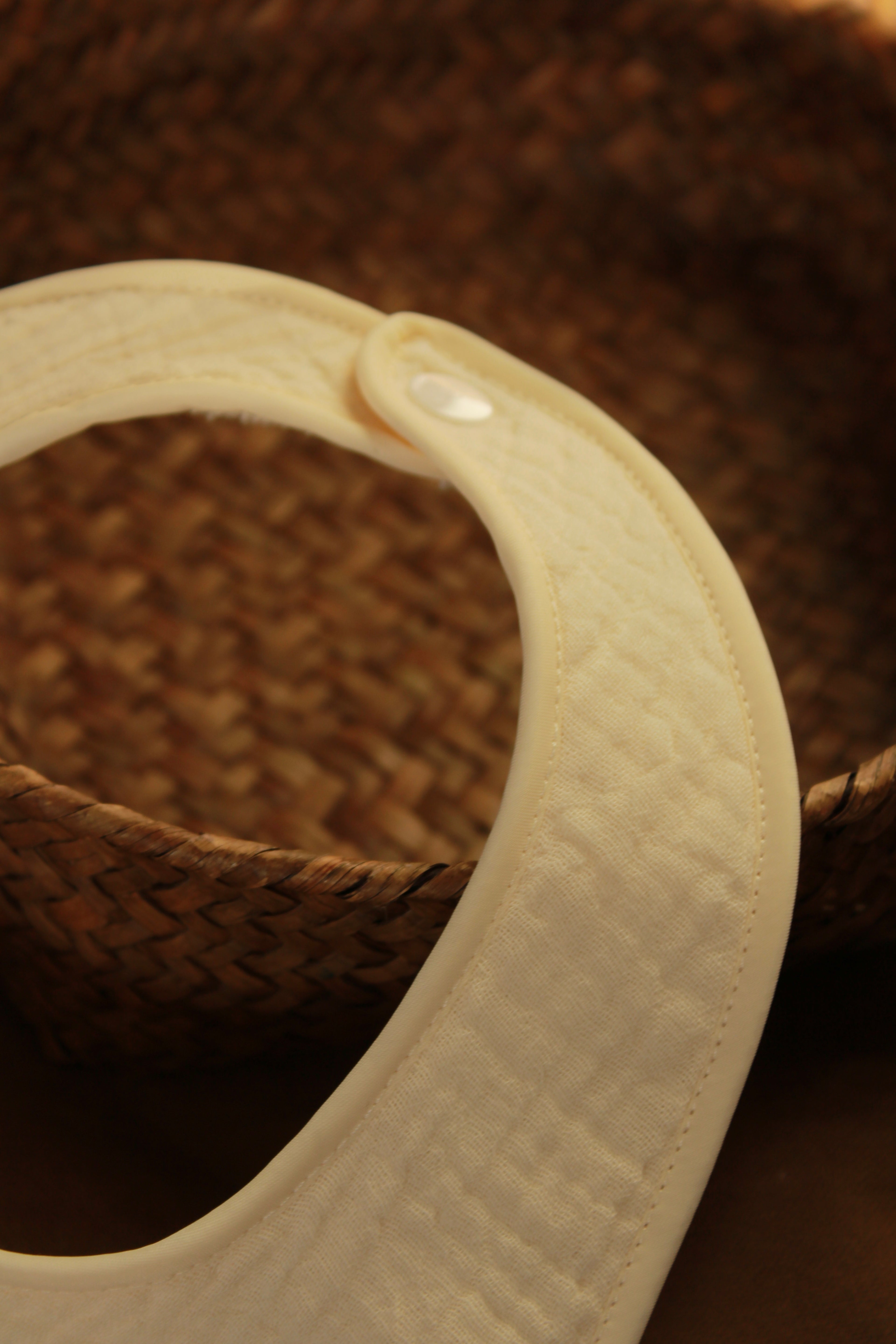 Babero Gasa Cruda + Rizo