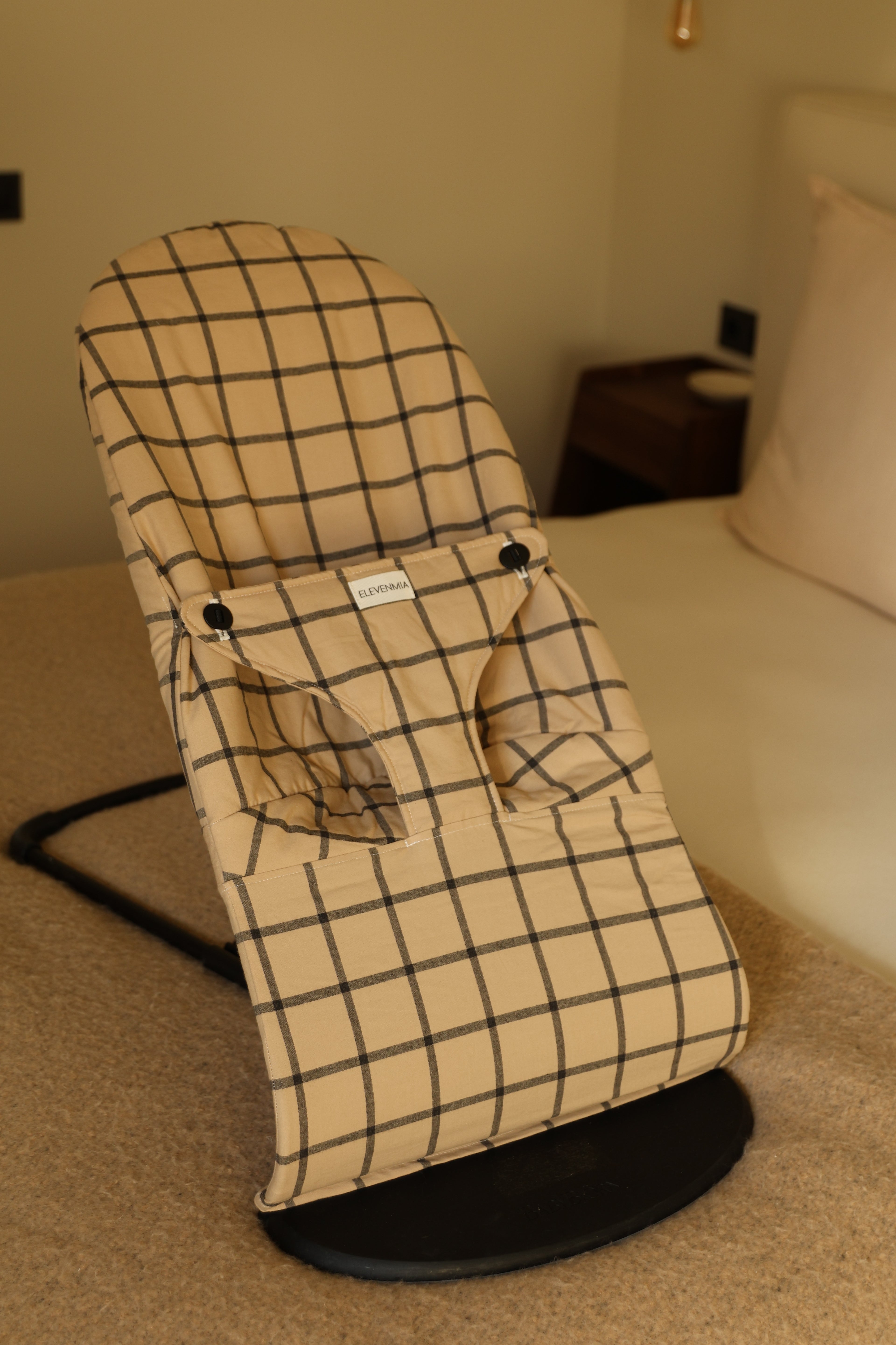 Funda Hamaca BabyJörn Cuadro Ocre