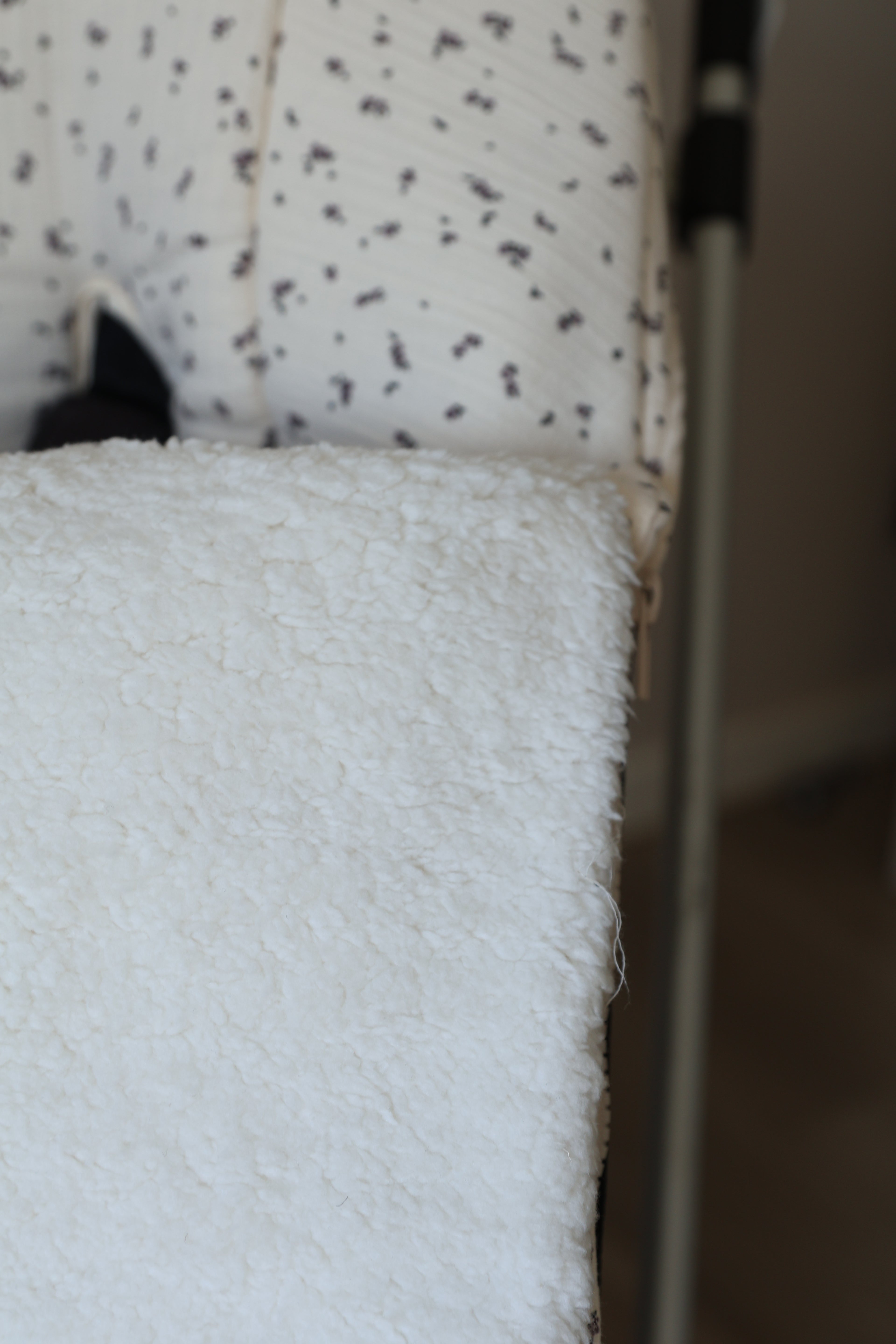 Sac imprimé pour poussette double