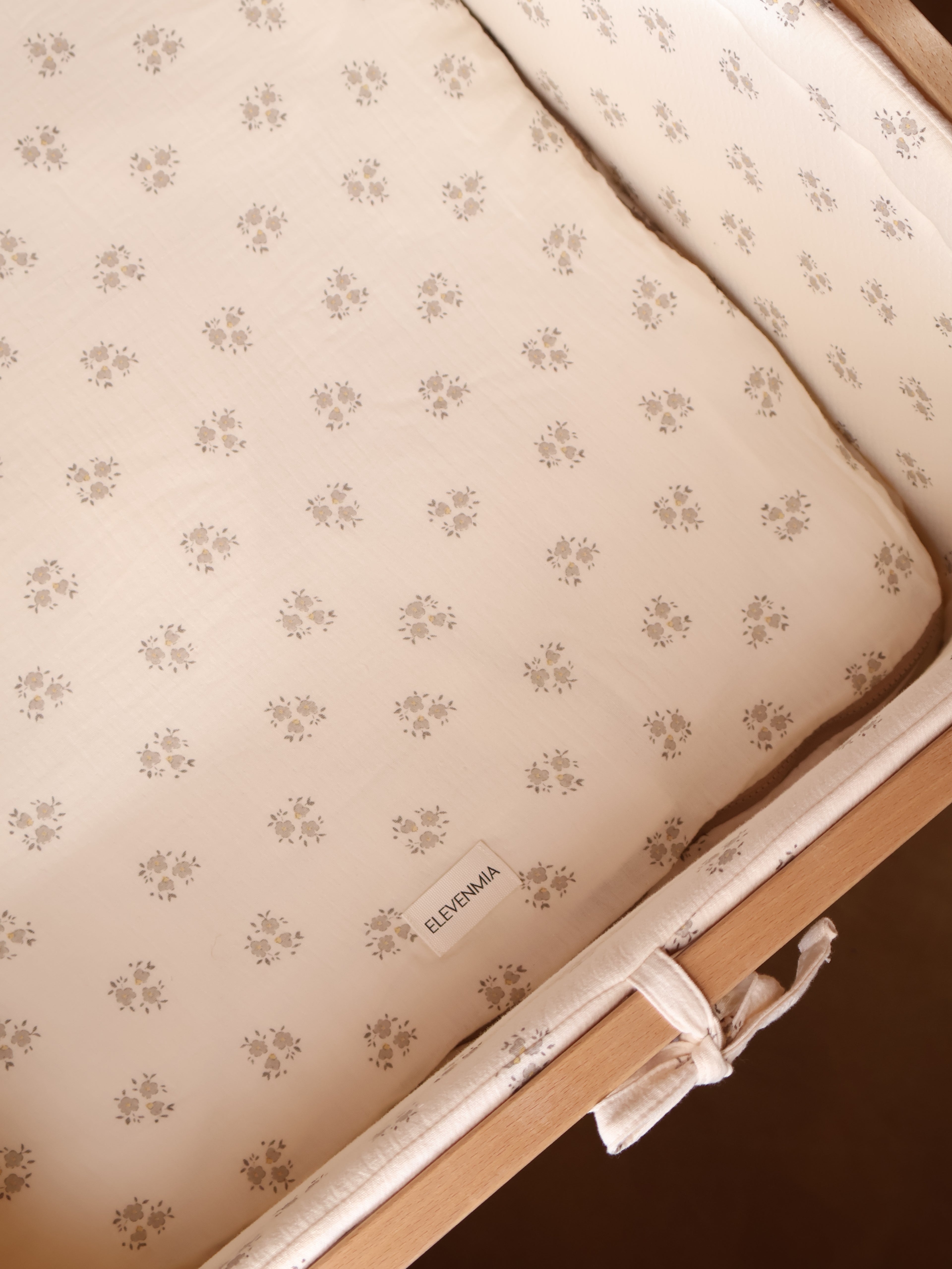 Sac de couchage 70 x 140 en gaze Sia Gris