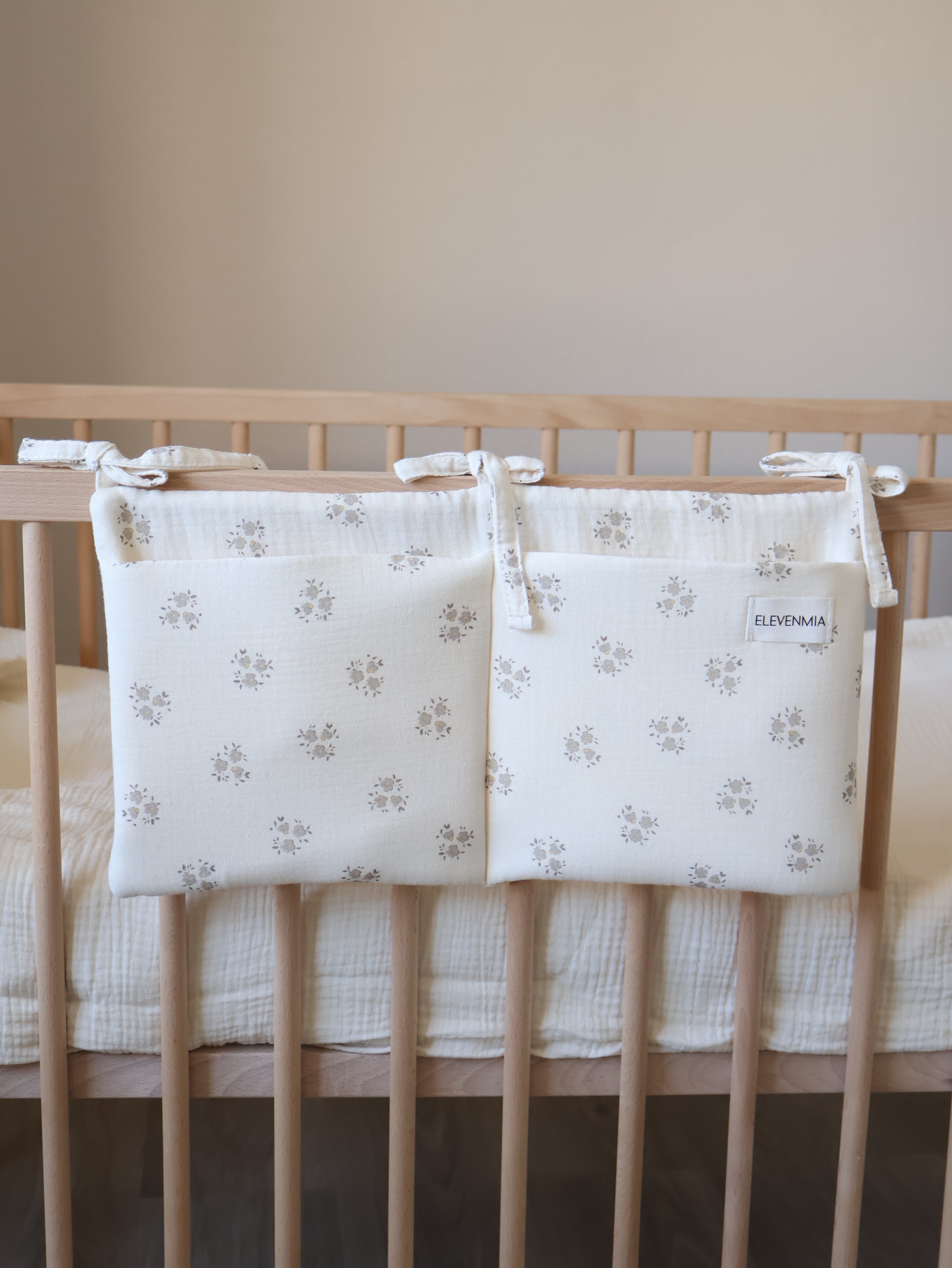 Organizador de cuna Sia Gris