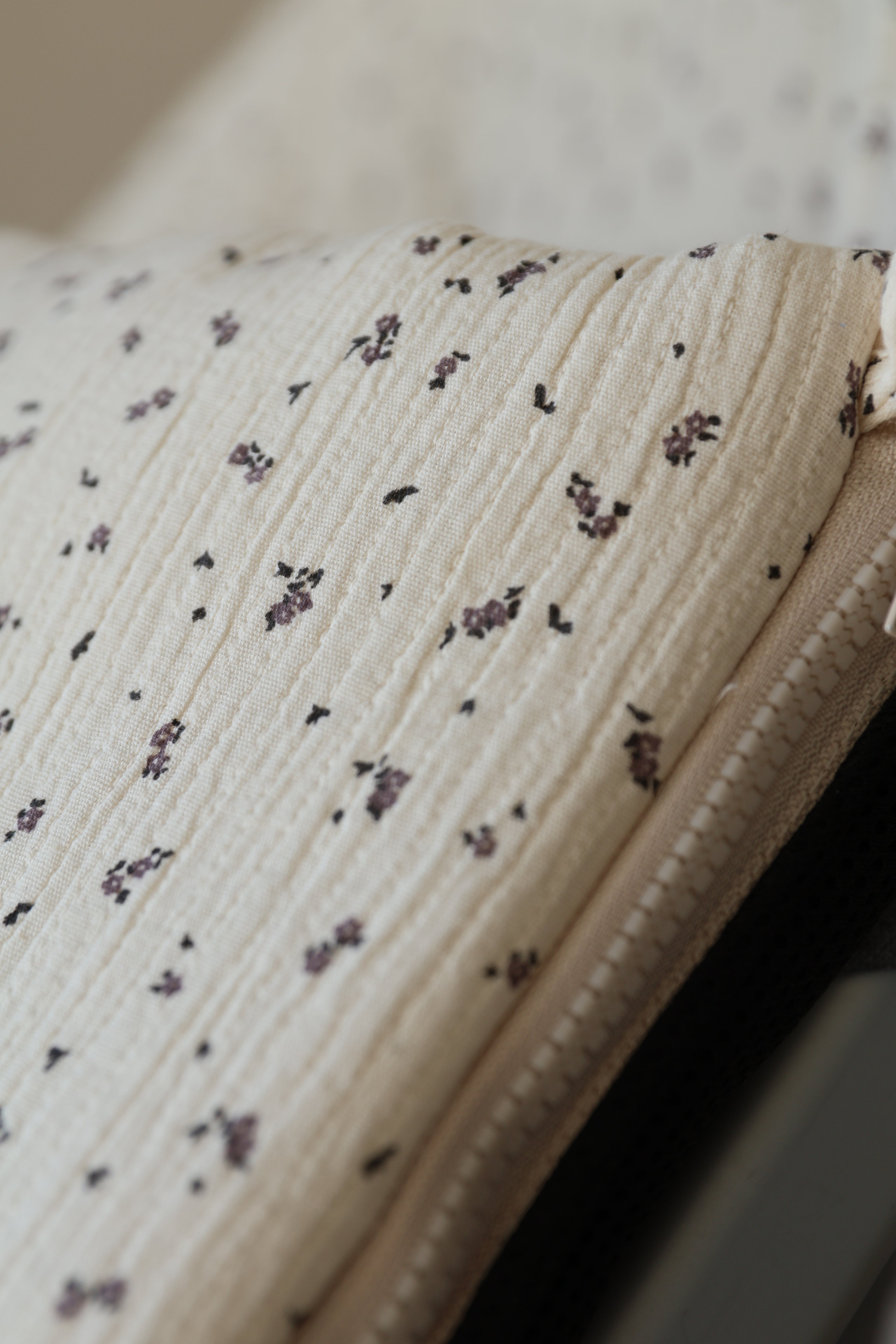 Sac imprimé pour poussette double