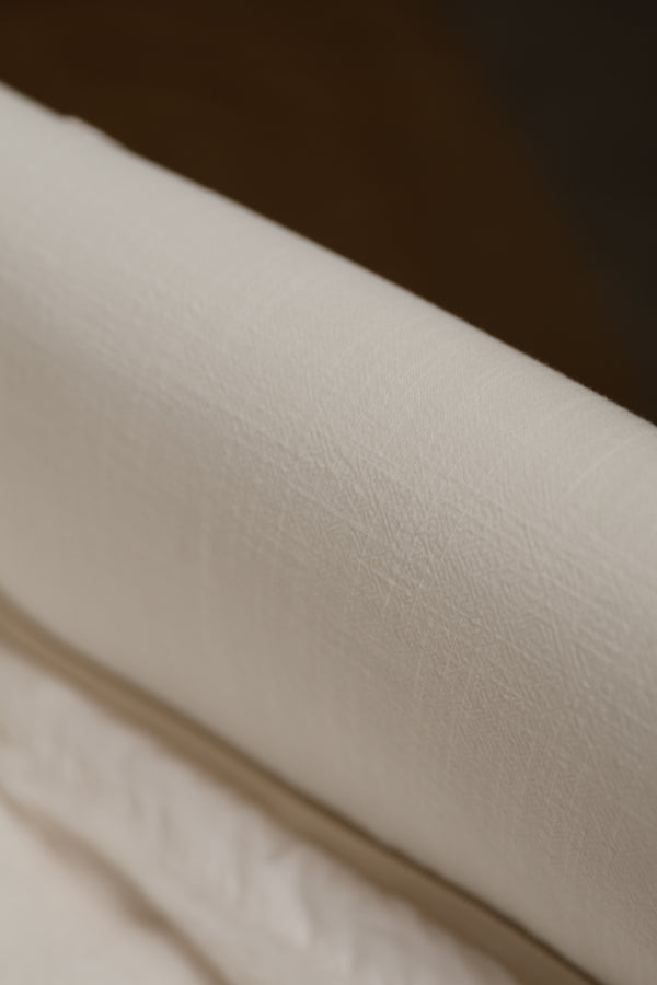 Vestidura Cochecito Franky Blanco + Gasa Cruda Reversible