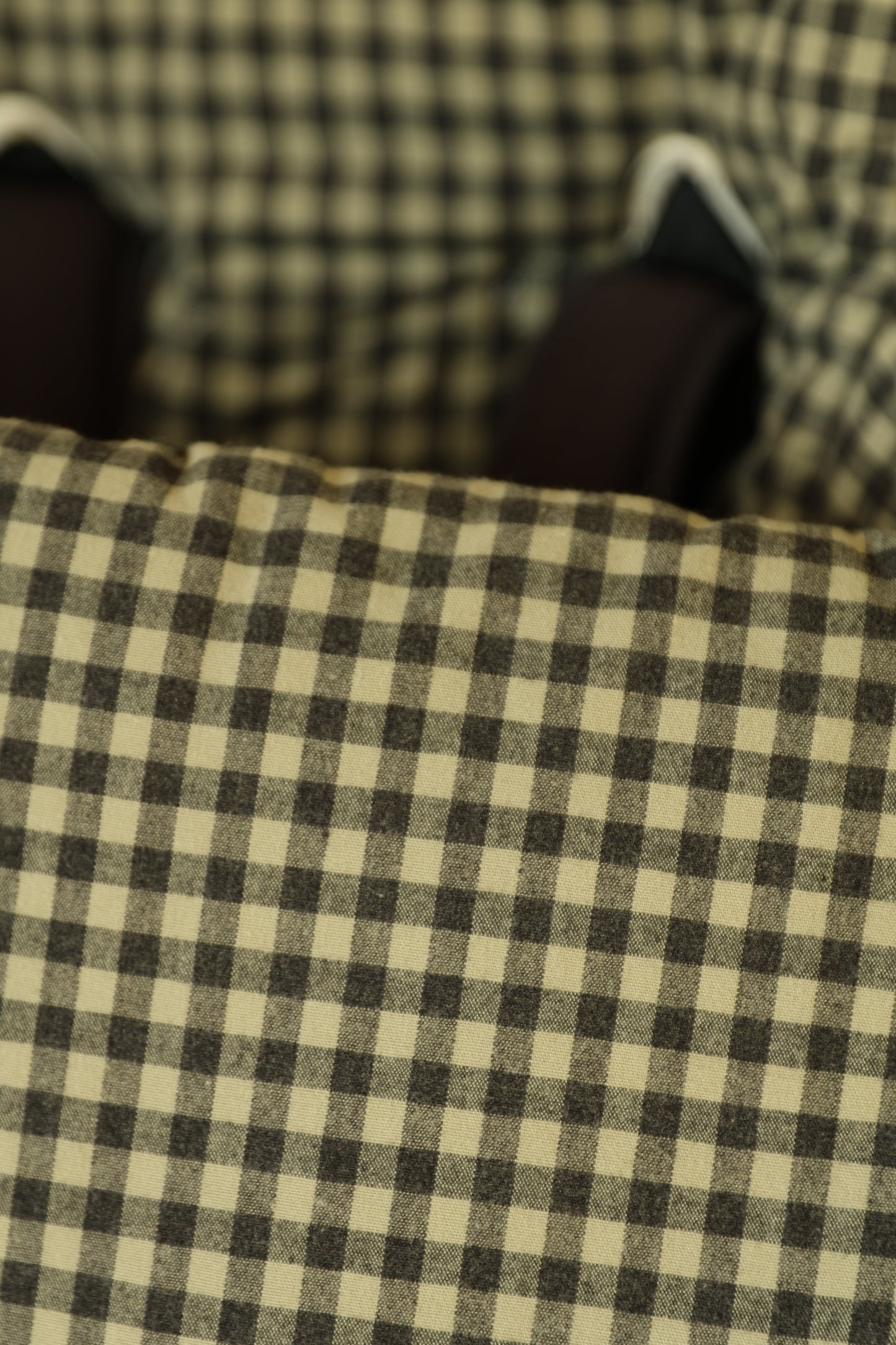 Saco Silla Cochecito Vichy Verde Militar