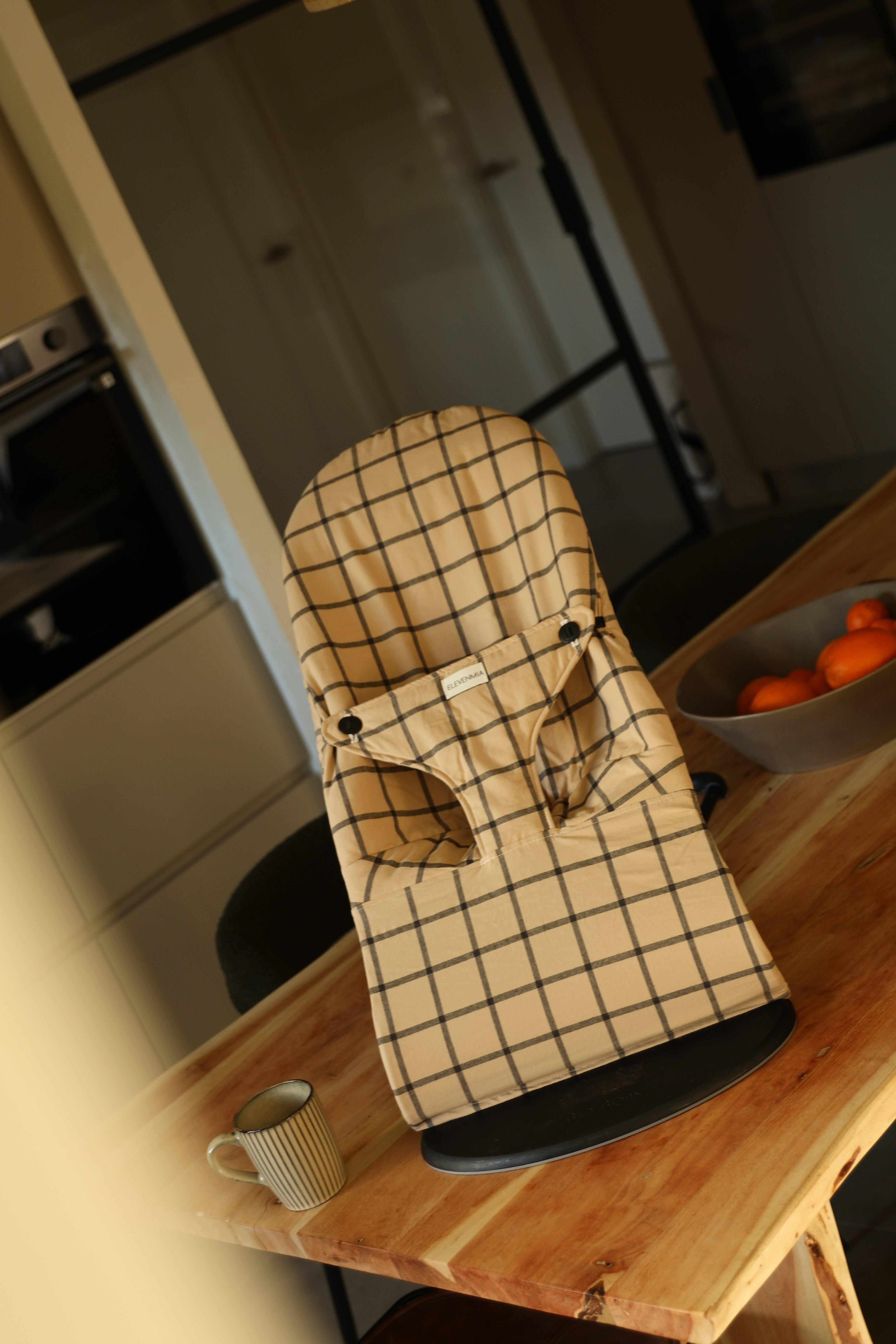 Funda Hamaca BabyJörn Cuadro Ocre
