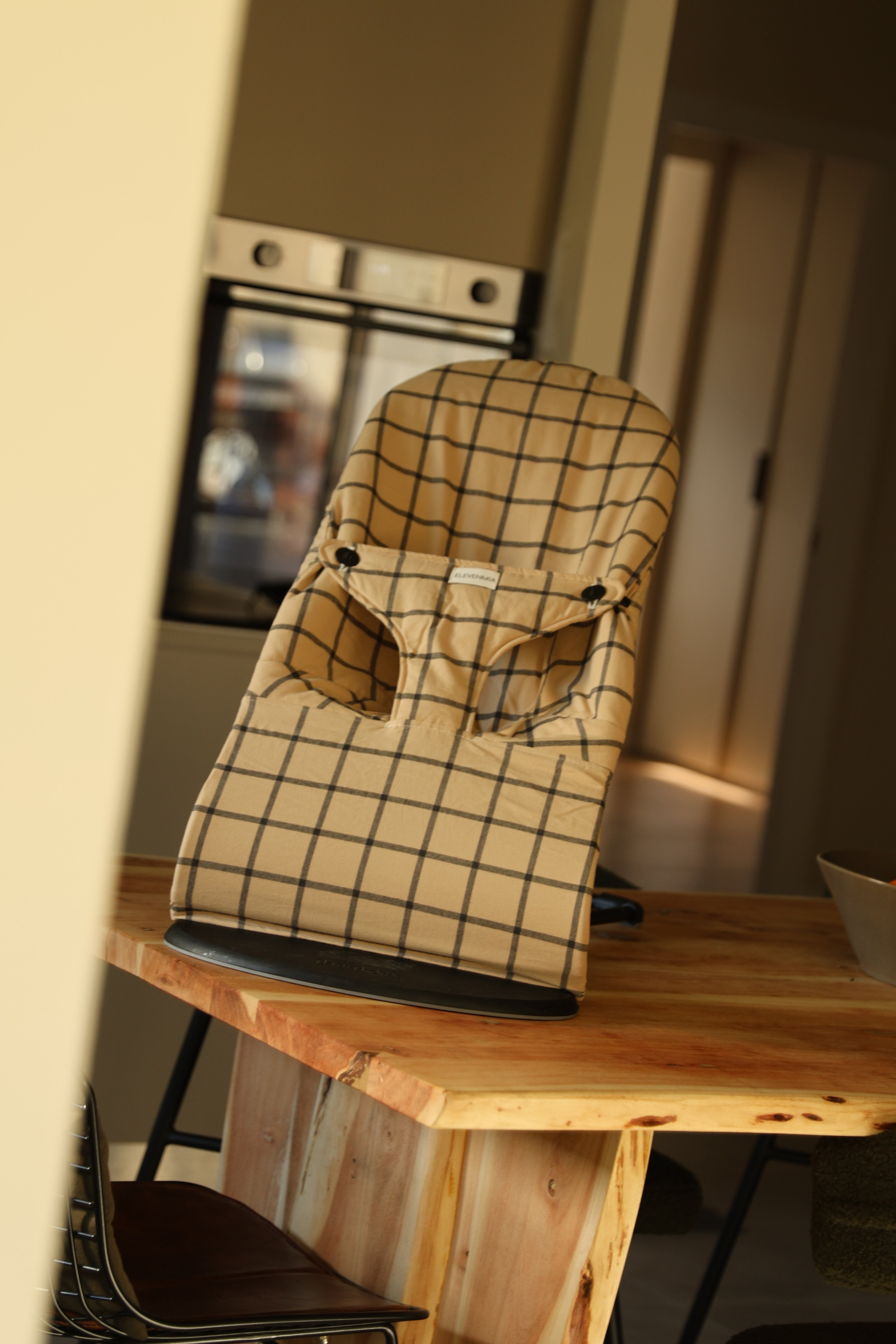Funda Hamaca BabyJörn Cuadro Ocre
