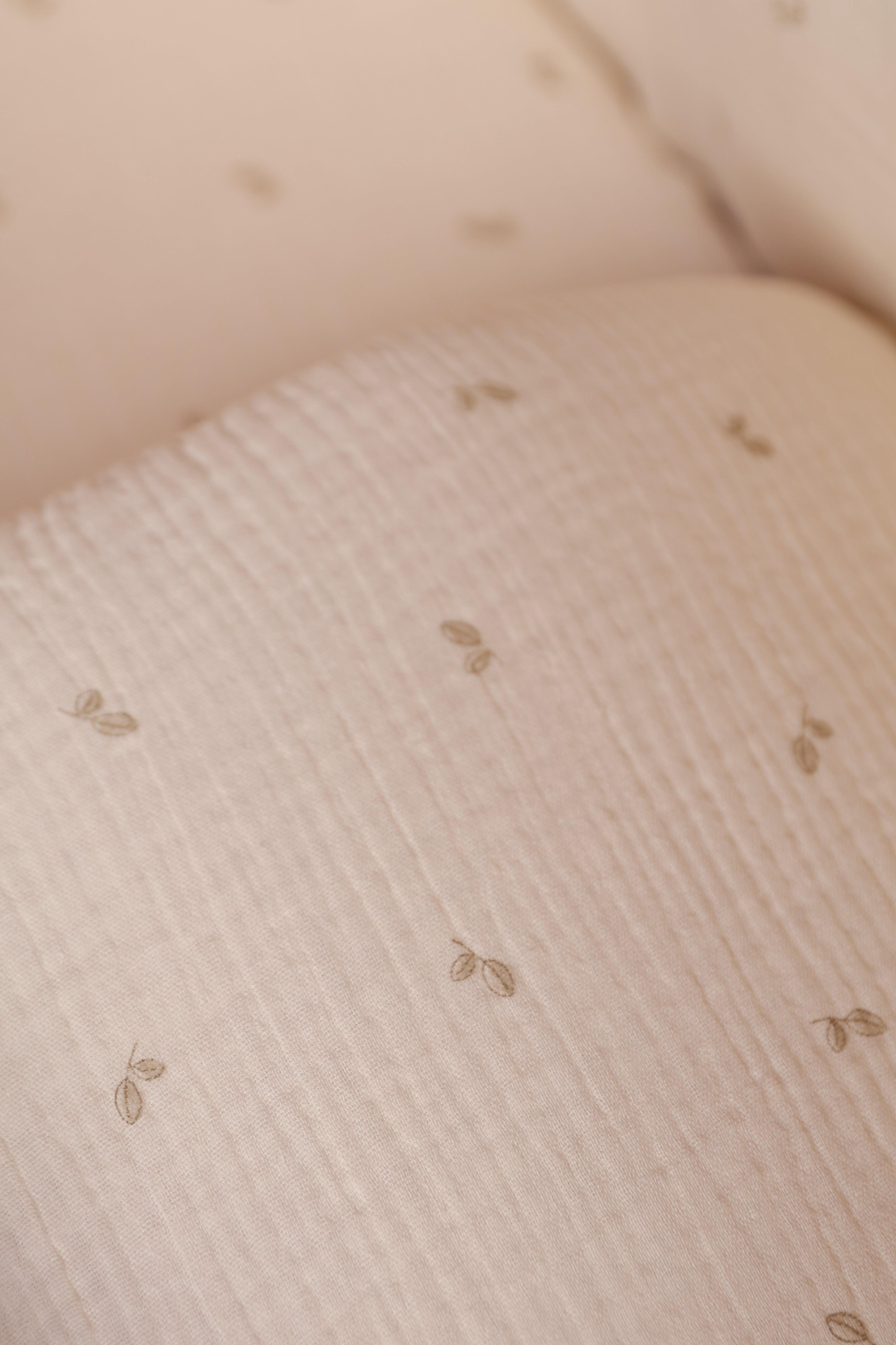 Saco Bajera Cochecito Gasa Oliva