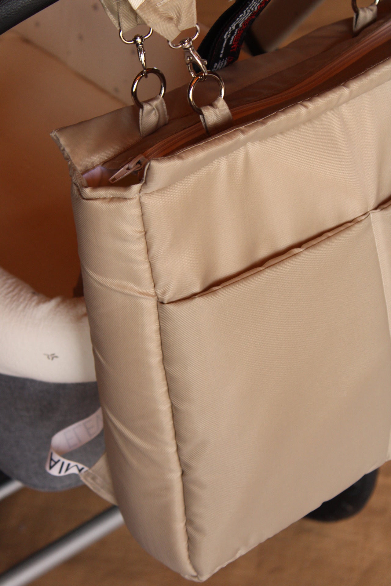 Mochila E-BAG de carro Technic Beige