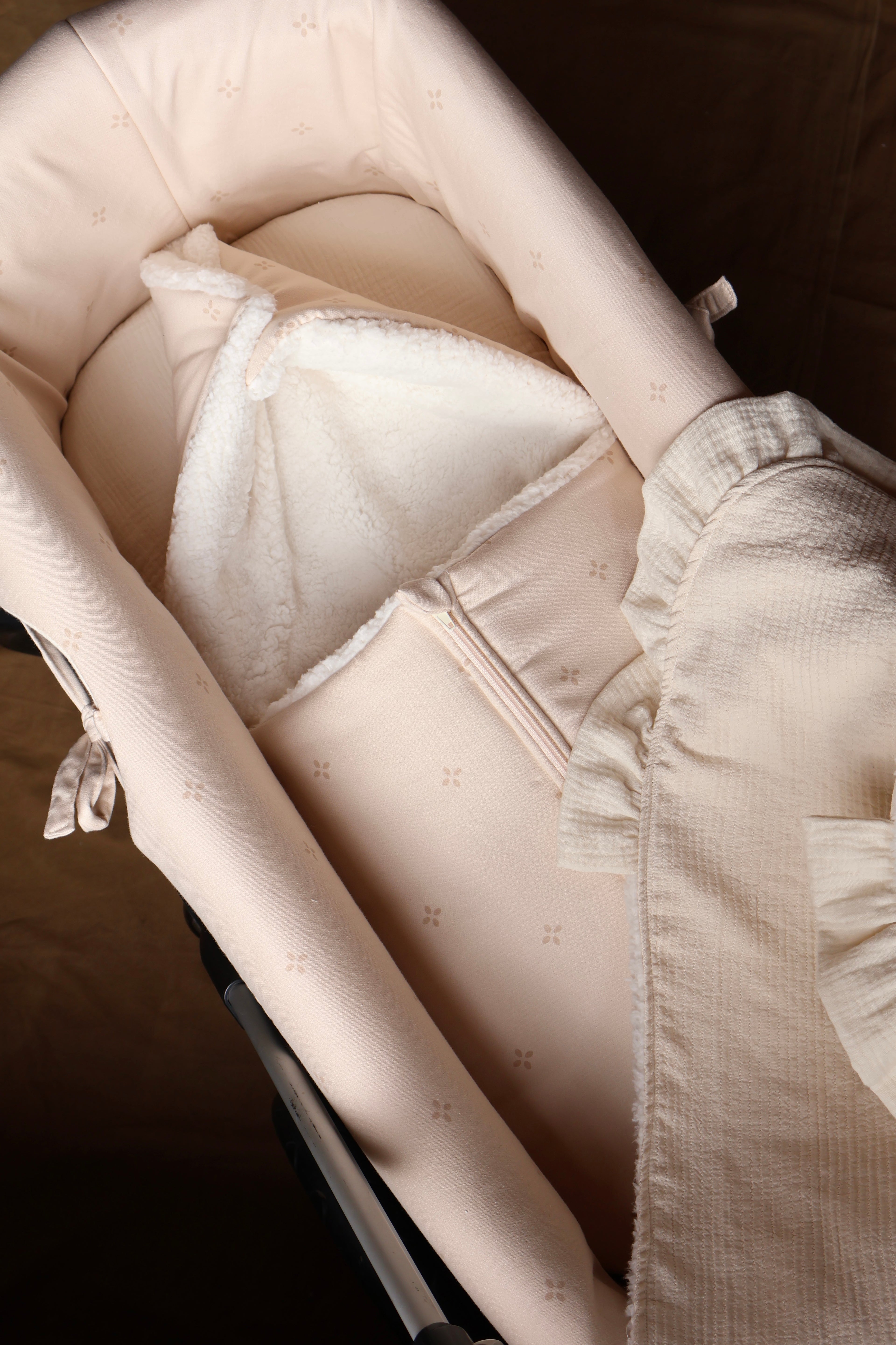 Sac de transport Dalia + peau de mouton