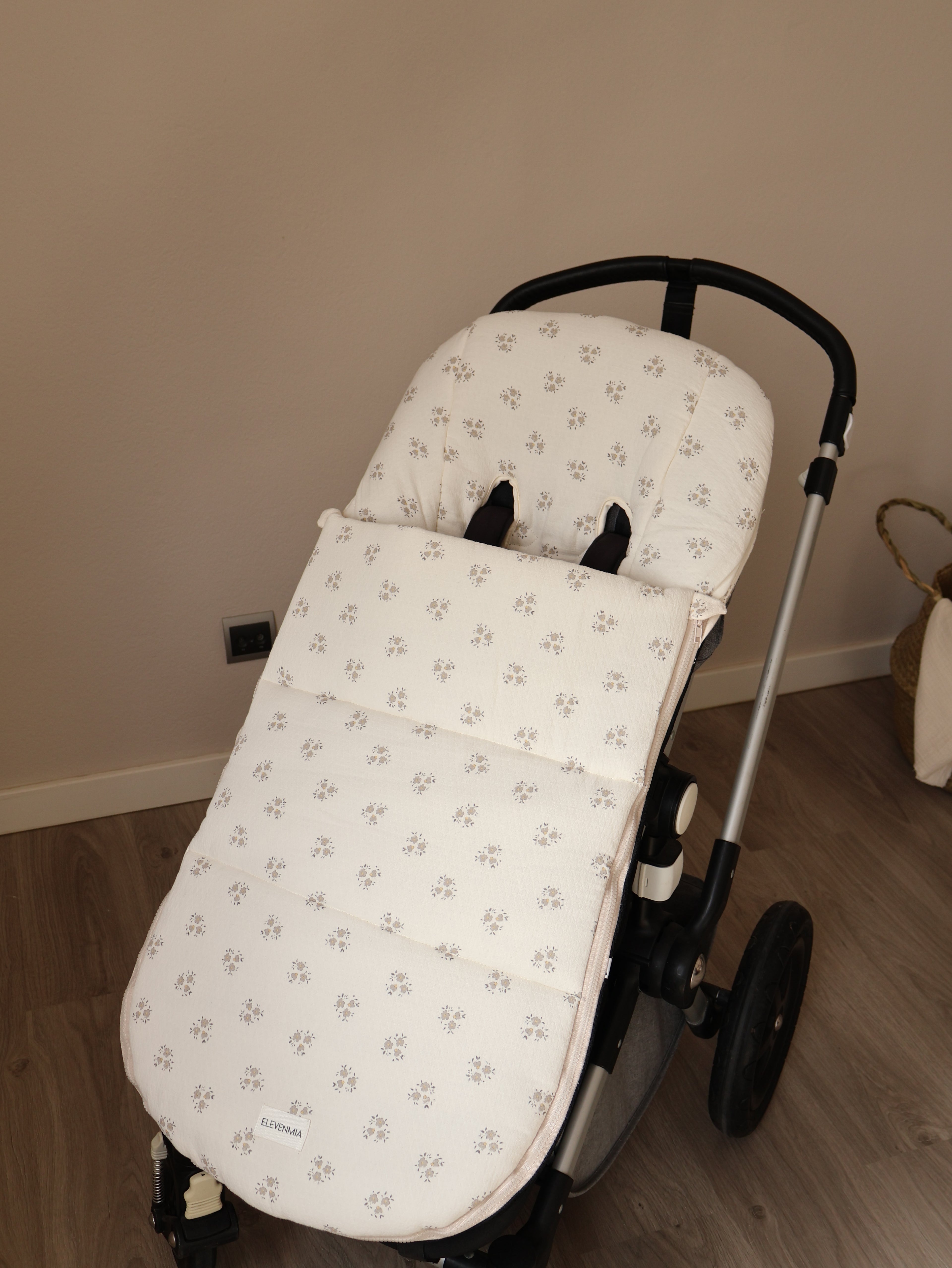 Sac de siège de poussette Inti Grey