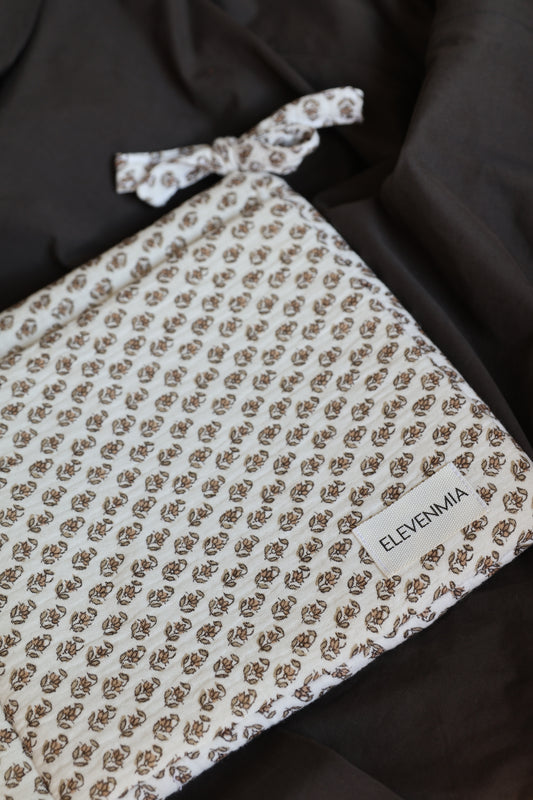 Organizador de cuna gasa Leo