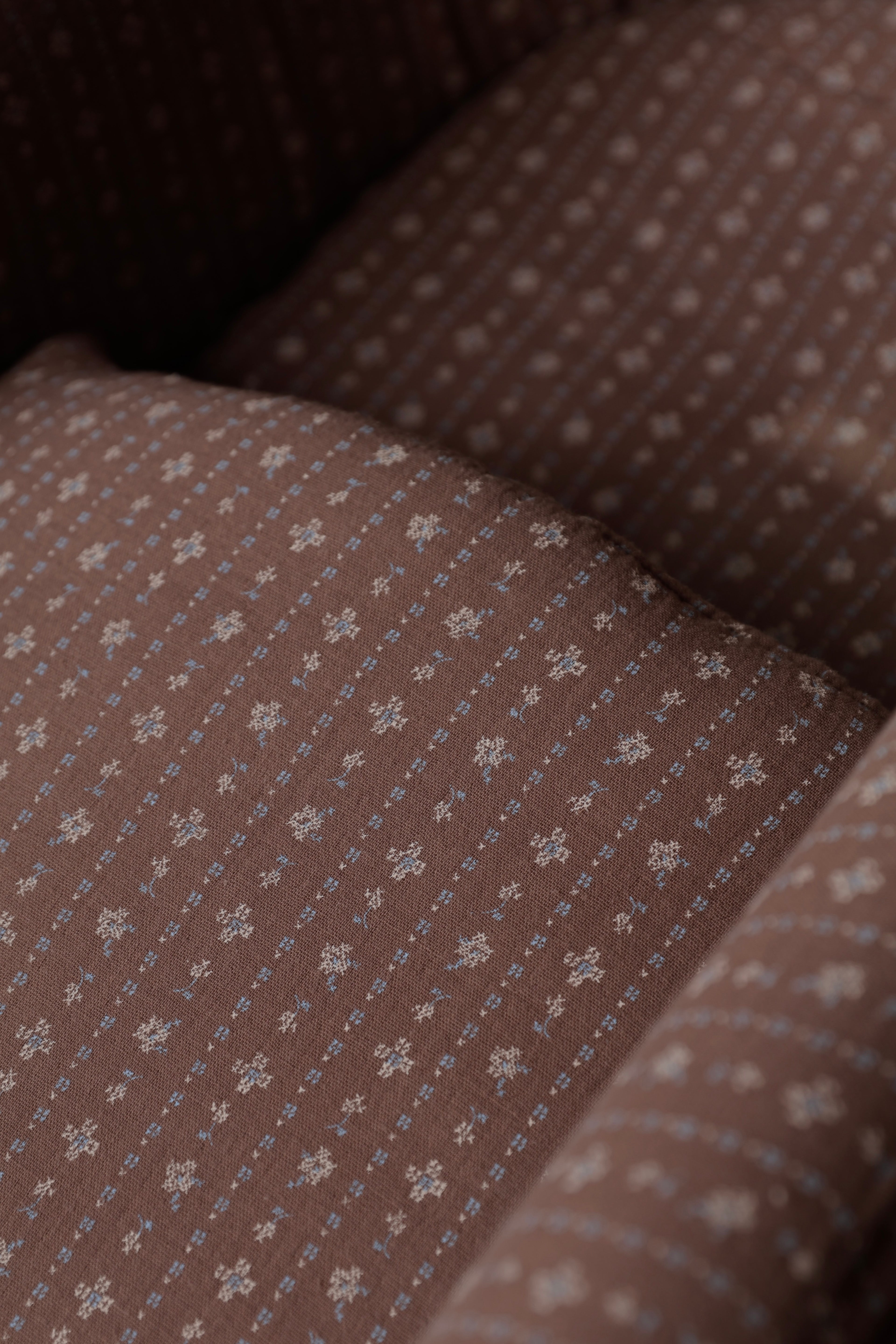 Saco Bajera Cochecito Etnic Chocolate