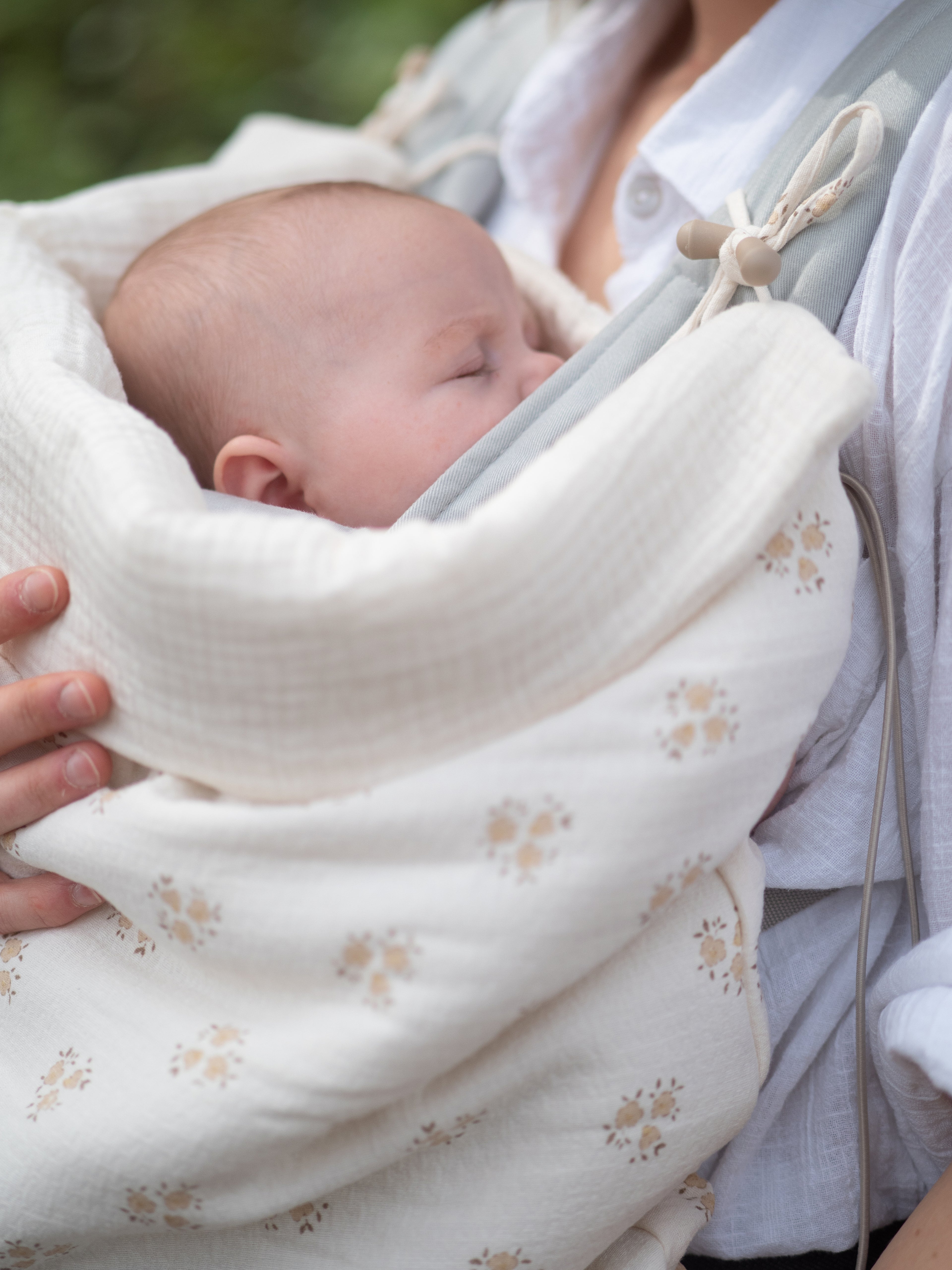 Écharpe porte-bébé réversible Inti Sand