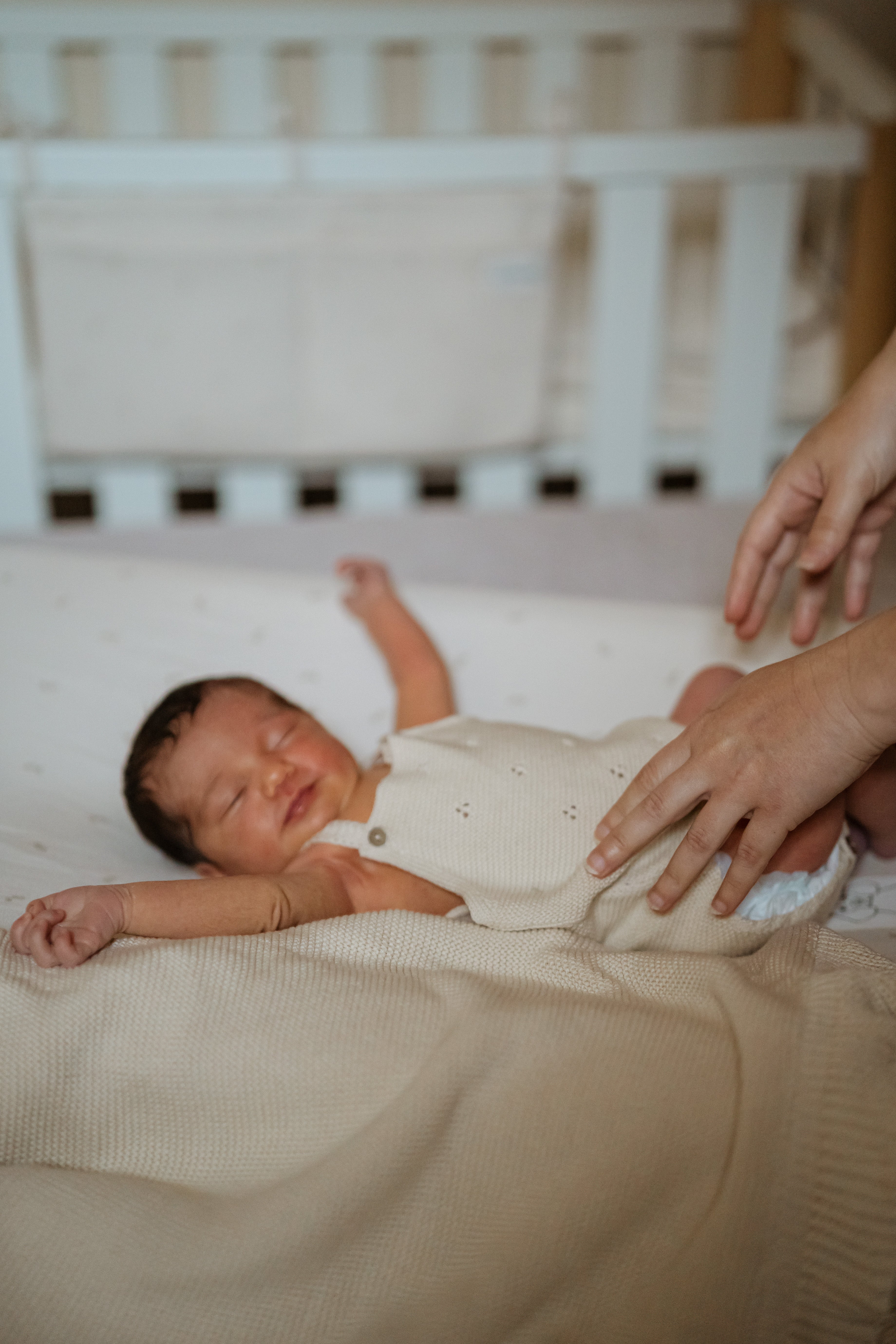 Pelele Punto Tricot Beige