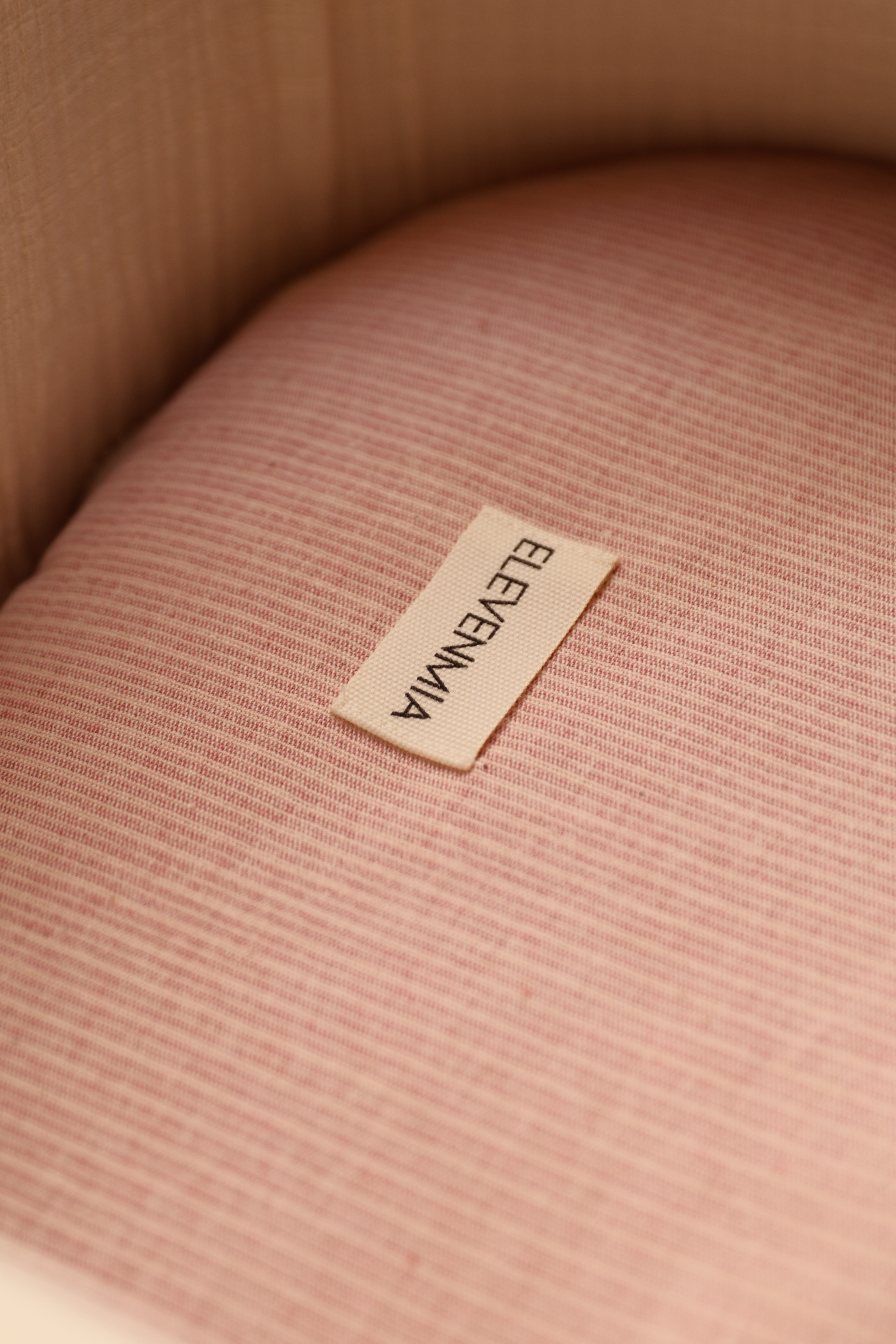 Saco Bajera Cochecito Mini Stripe Rosa