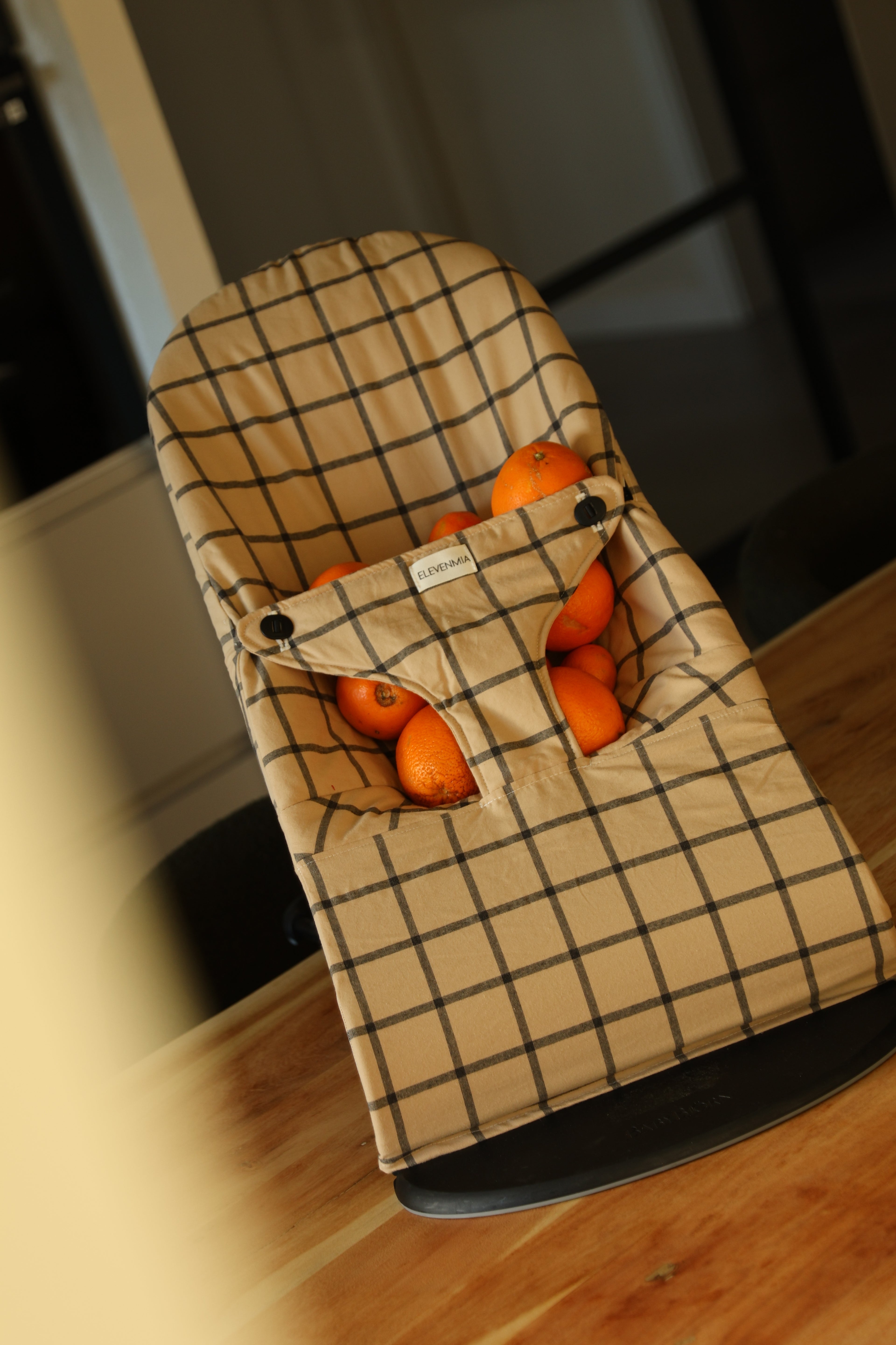 Funda Hamaca BabyJörn Cuadro Ocre